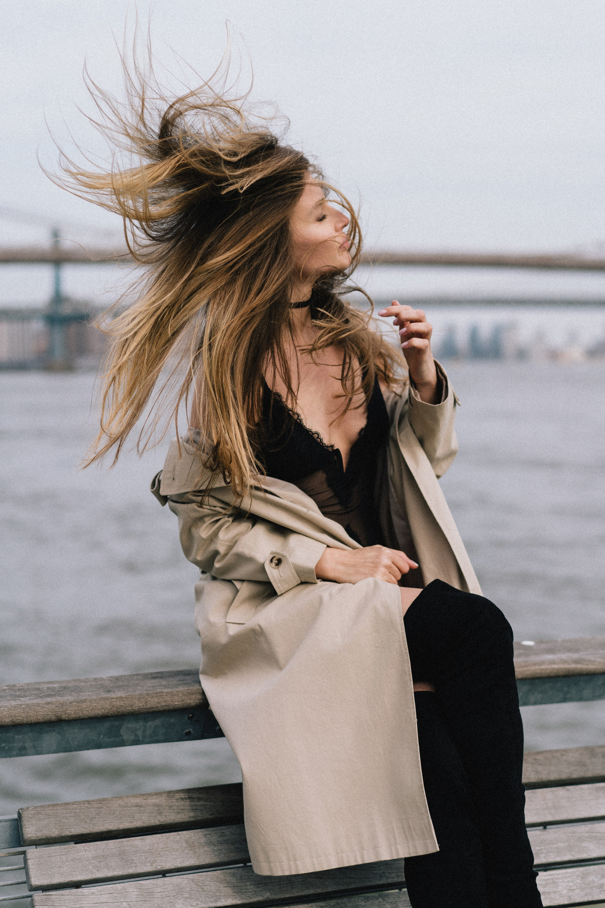 Photo shoot Julia in Financial district (Fi-Di). Photographer in New York. Videographer and photographer in New York // MAKAROV.VIDEO