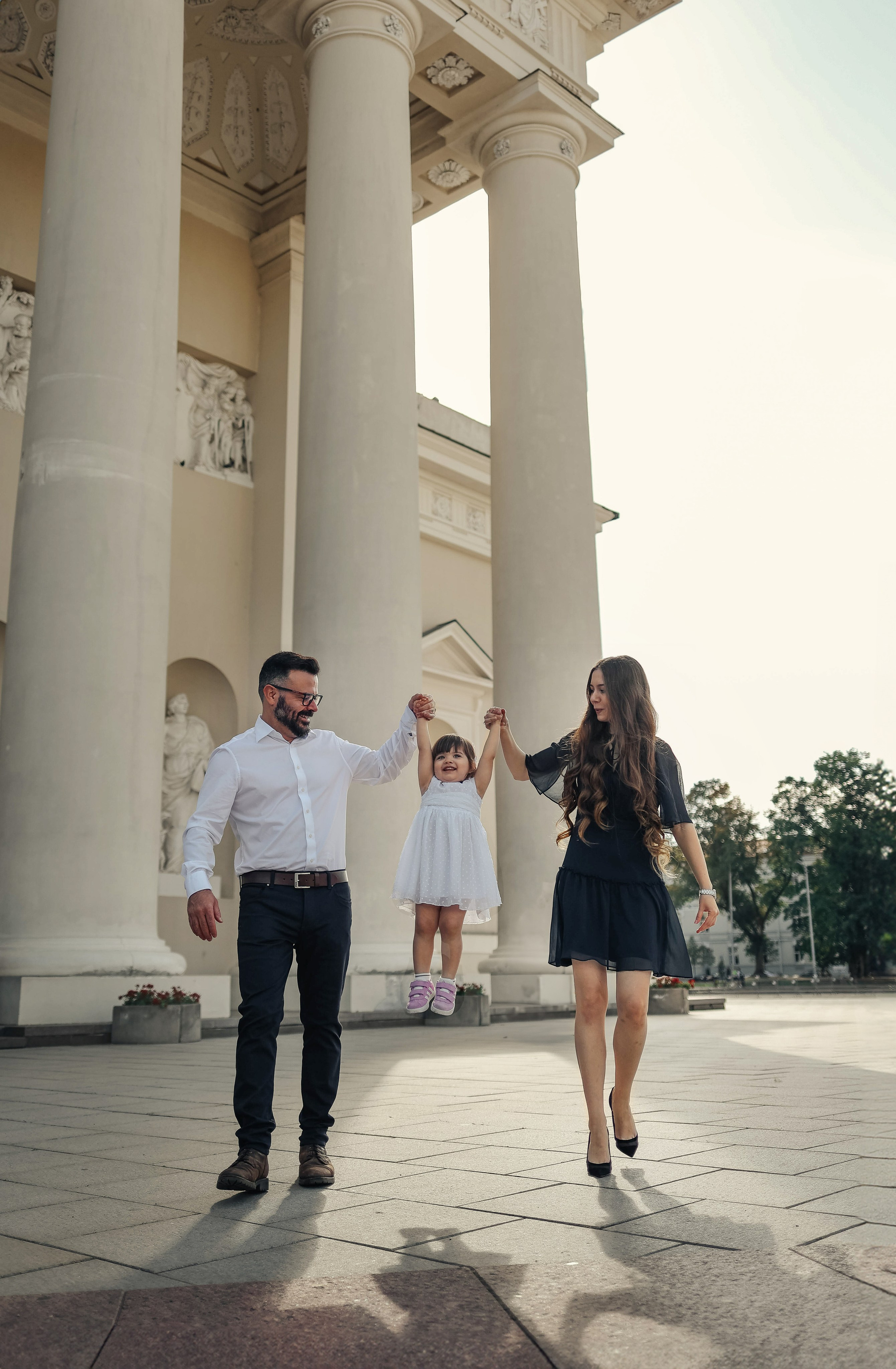 Семейная прогулка в сердце Вильнюса. Семейный и детский фотограф в Вильнюсе Светлана Наумова