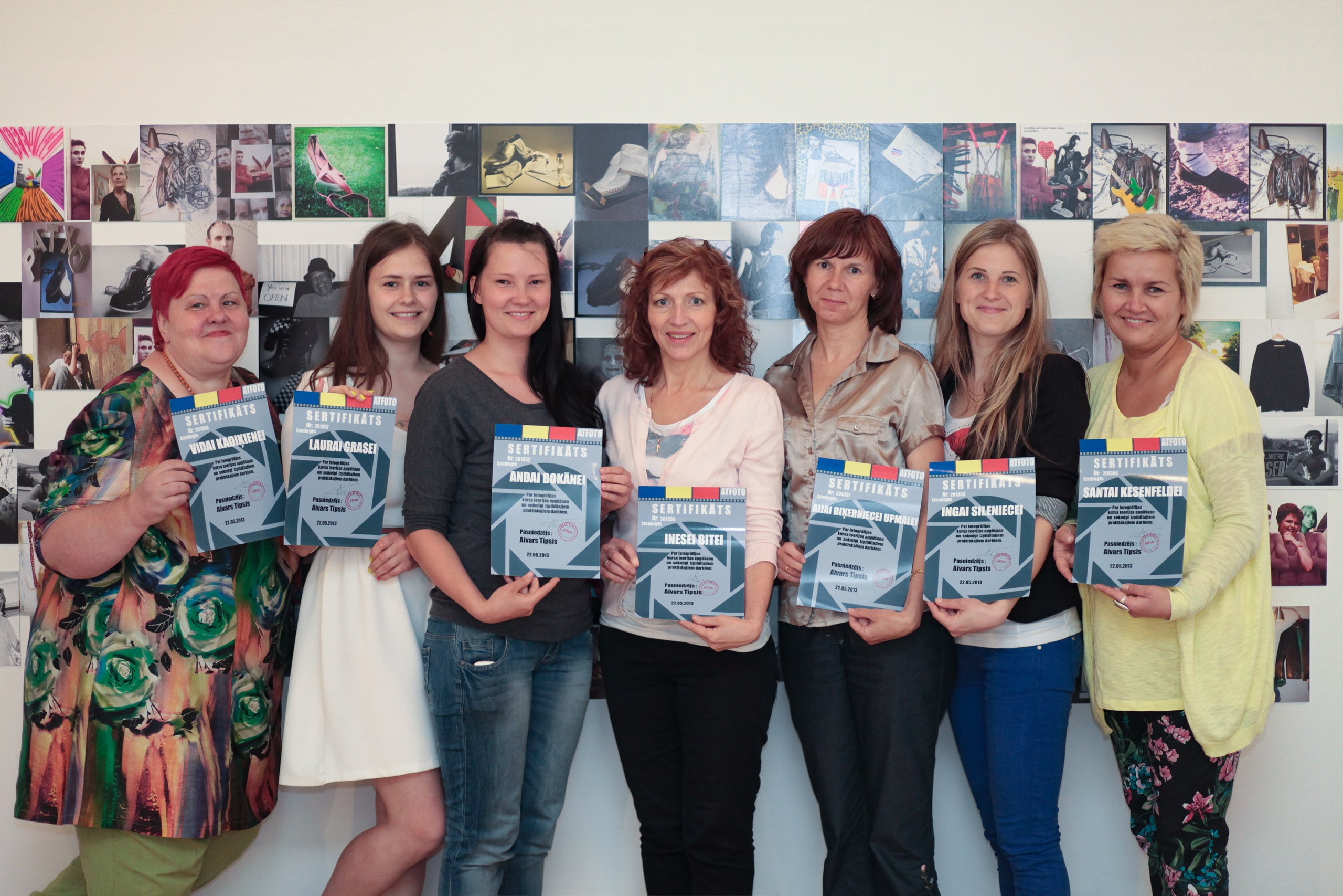 GALERIJA. Fotokursi fotostudijā Rīgā. Profesionāls fotogrāfs Aivars Tipsis