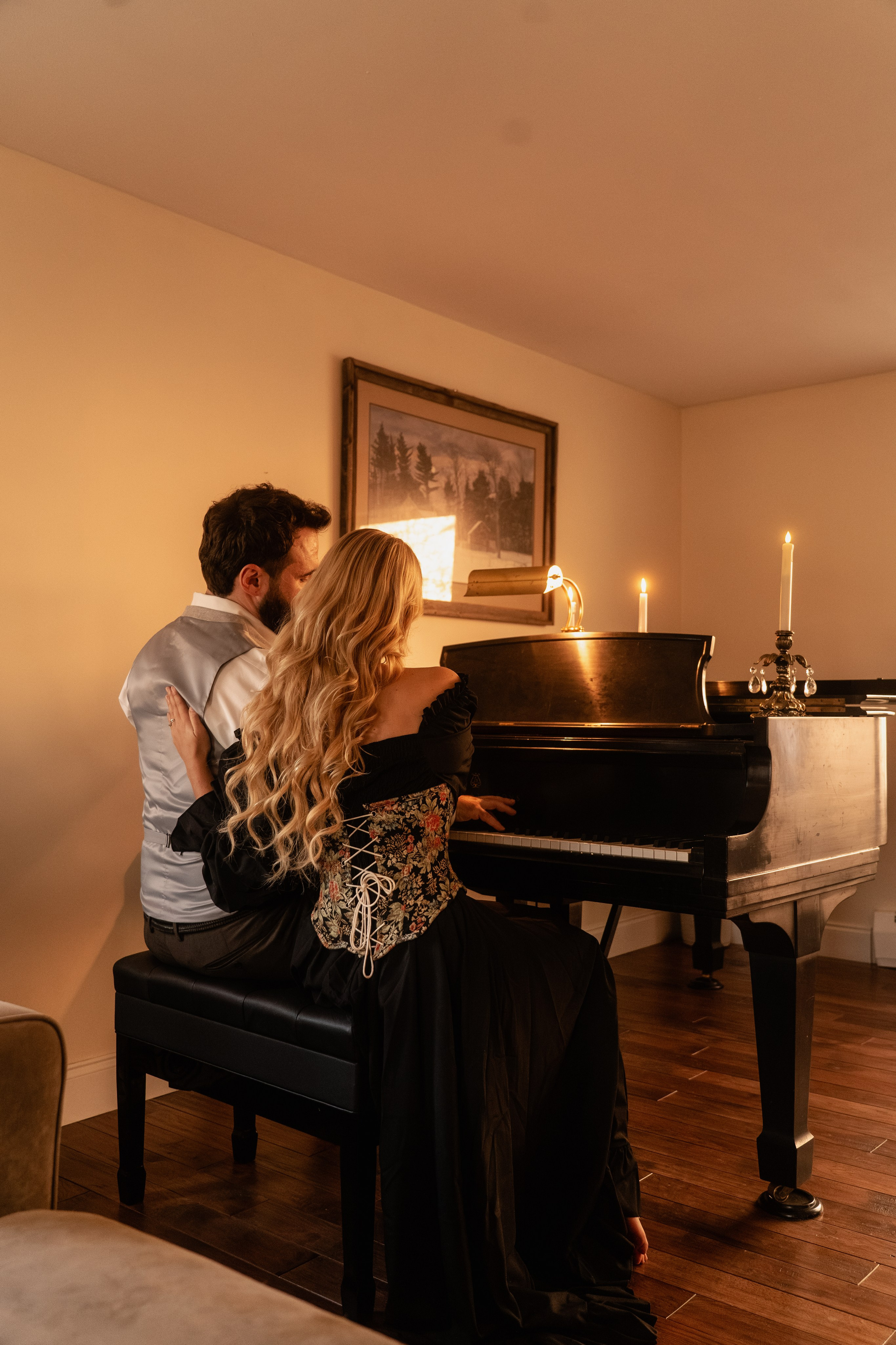 Connecticut Couple Photography — Intimate Home Session. Daria Deschain Cinematic Photography in Connecticut