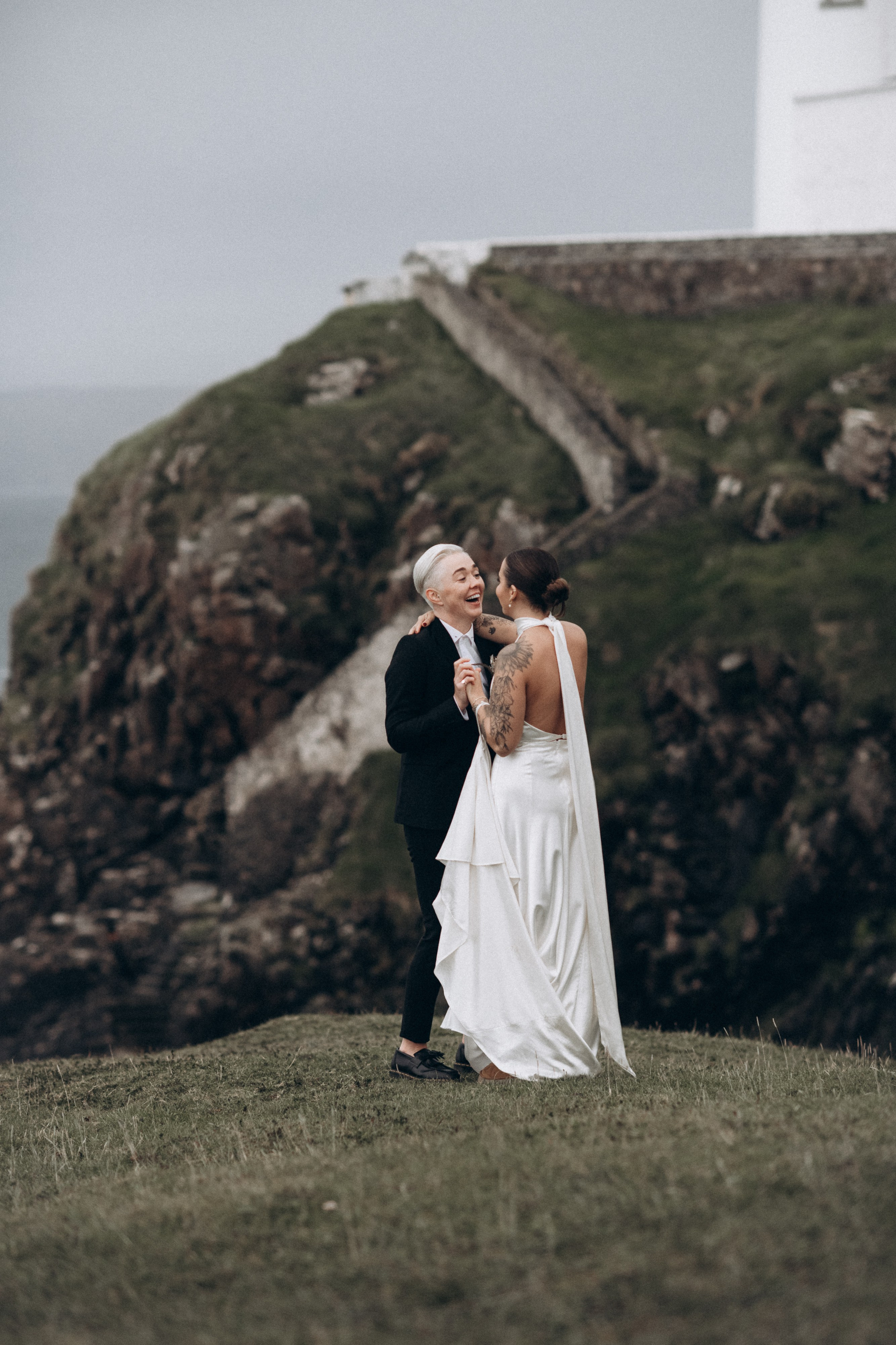 Elopement photoshoot in Ireland. Wedding & Family photographer in County Donegal and Dublin, Ireland