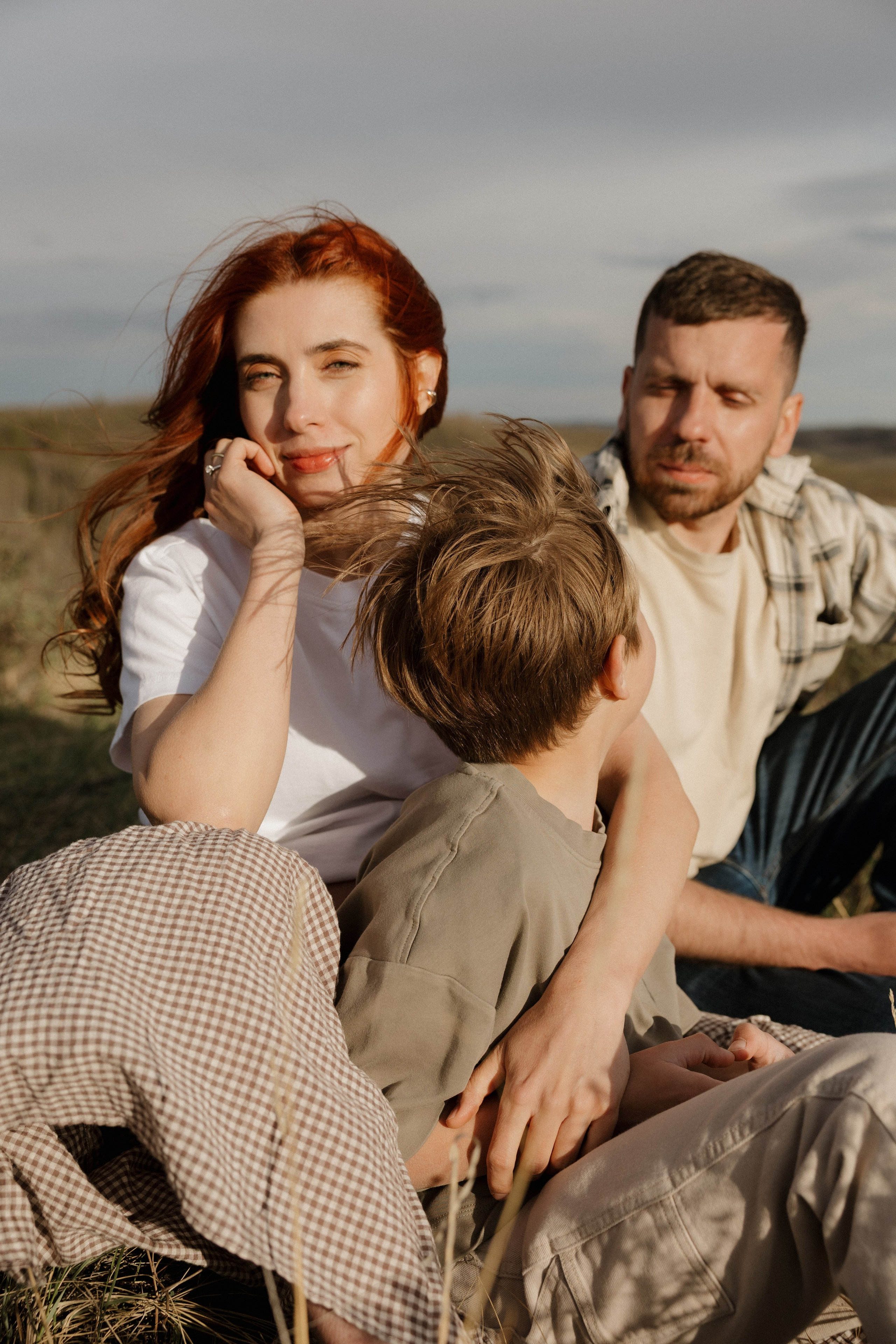 Anna, Vlad, Platon. Photographer Stanislav Antonov