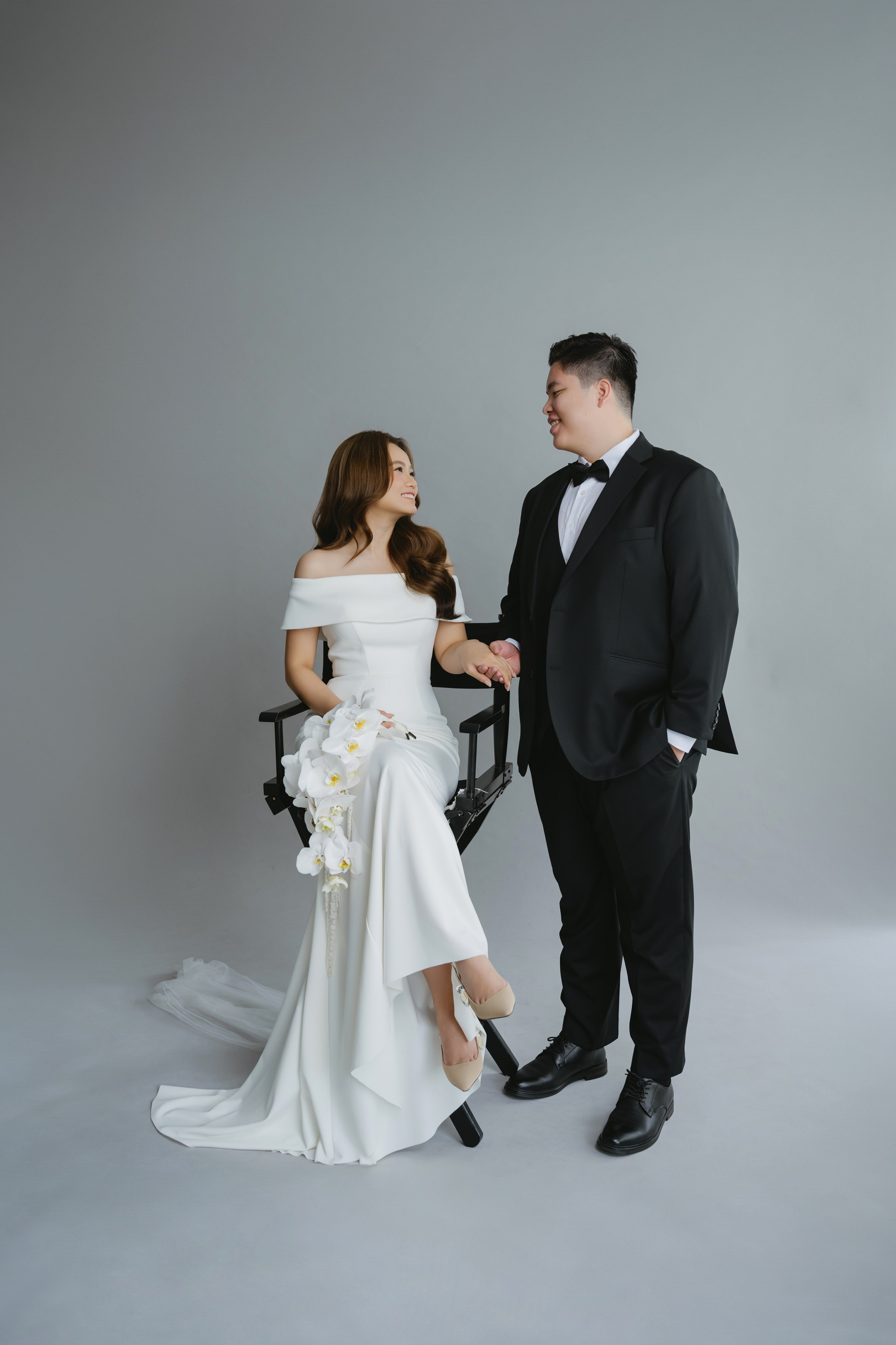 DANG & NGHI wedding photoshoot in studio. Anns wedding photography