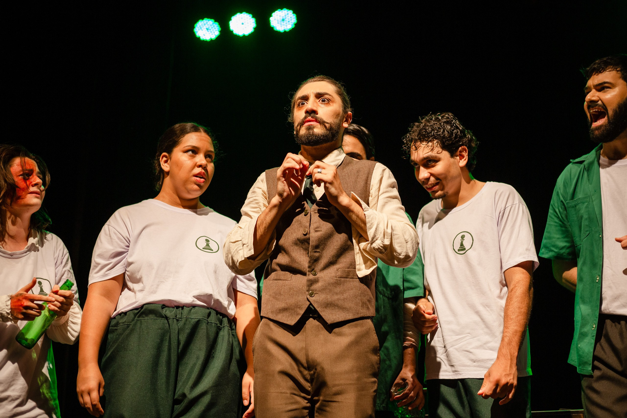 Espetáculo teatral O Alienista — Anchieta Arte Cênica
