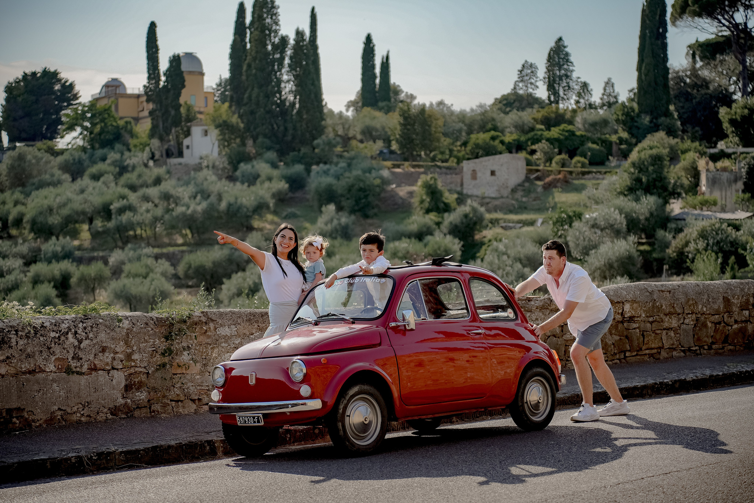 Maria & Family. Wedding Photographer in Italy