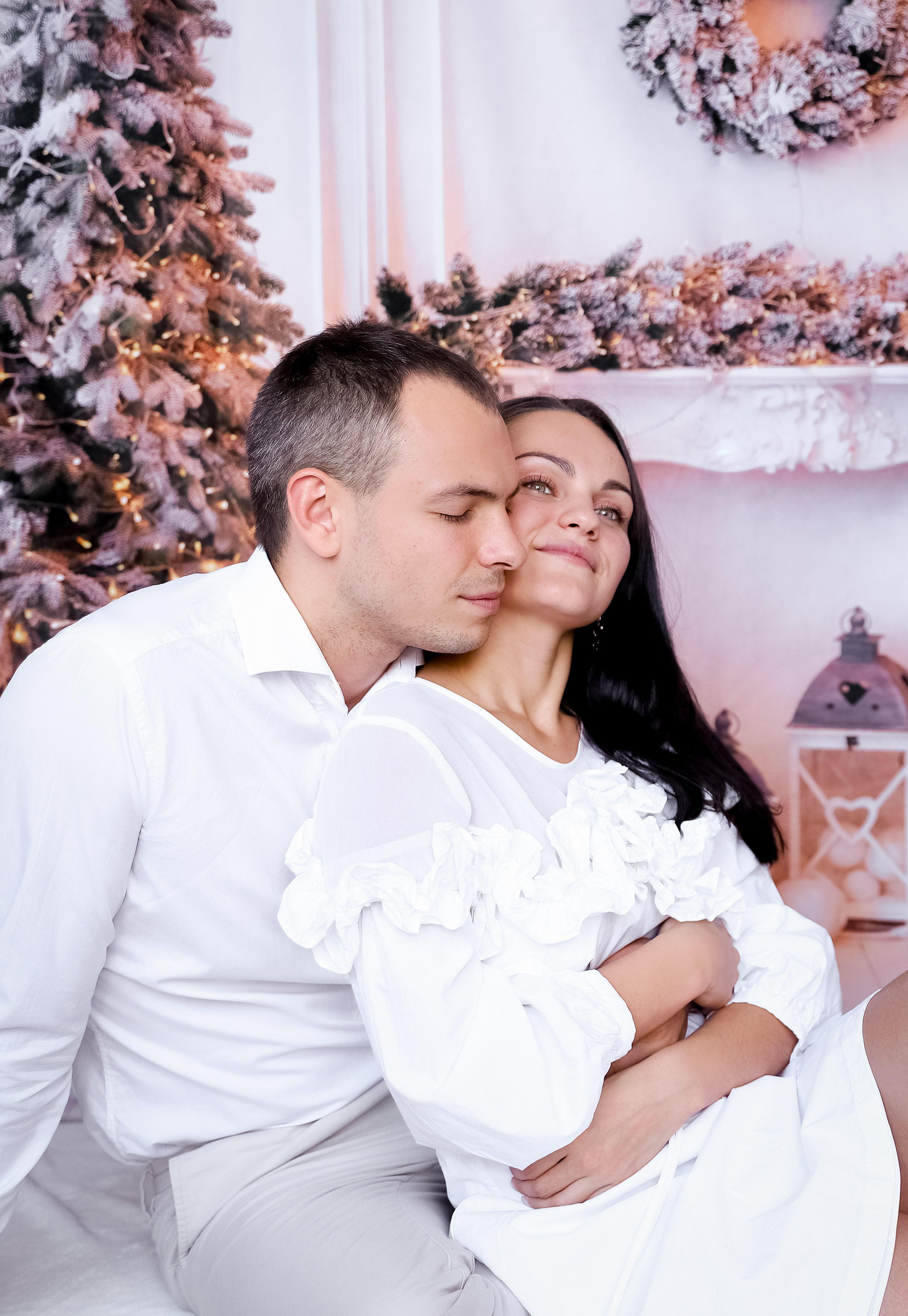 Christmas backdrop. Family & children’s photographer in Herts & West London Iryna Blair