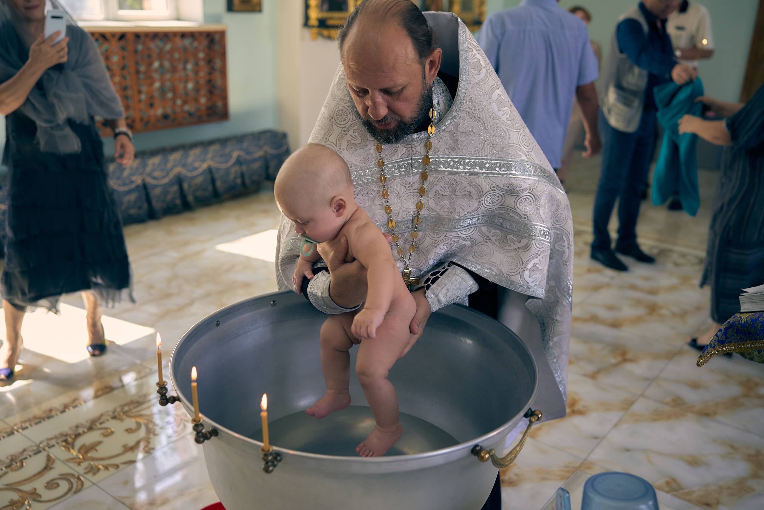 Крещение. Фотограф Вотинов Николай