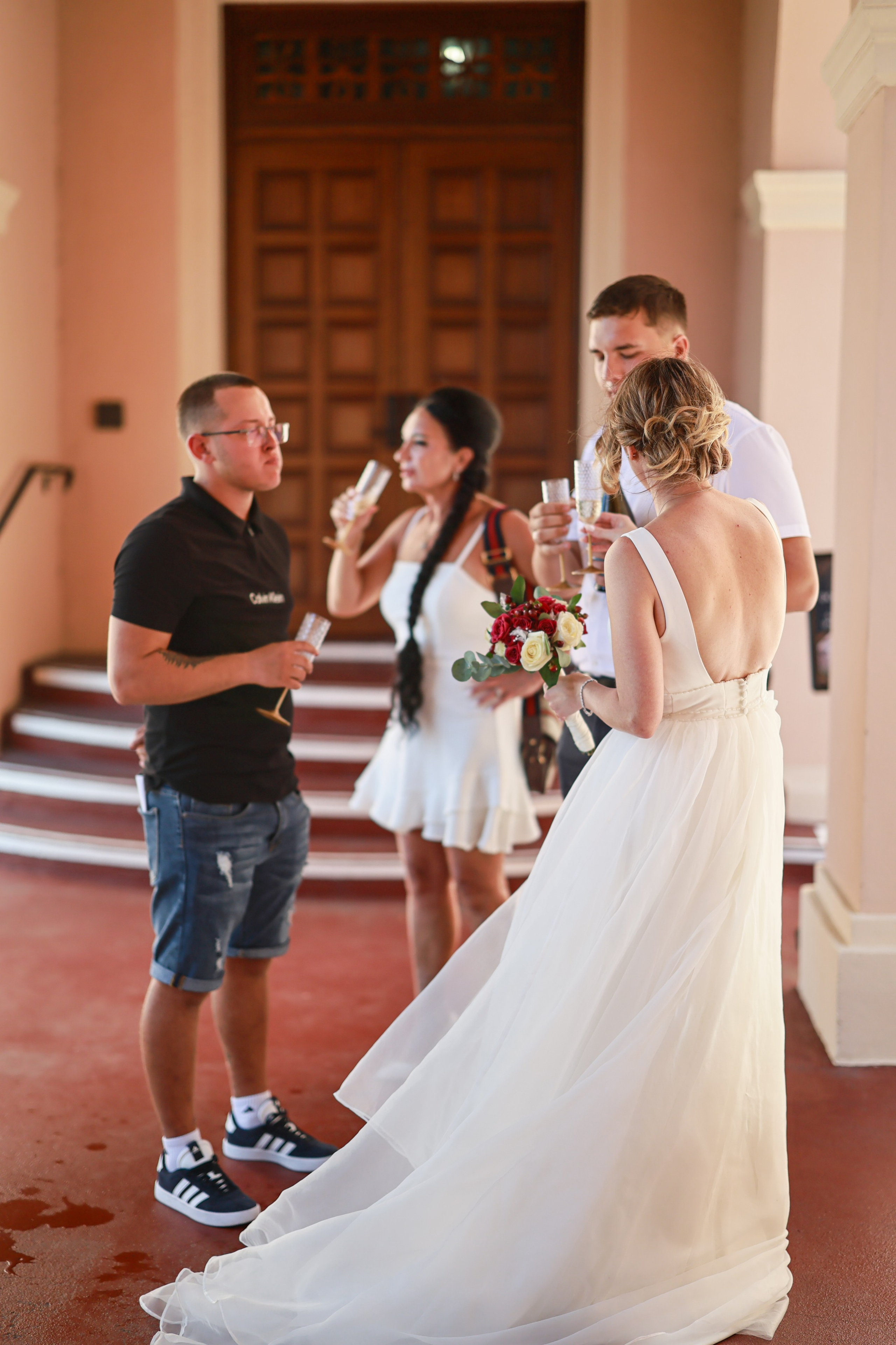 Courthouse Wedding in Sarasota, Florida. Wedding and family photographer Olga Belianskaia