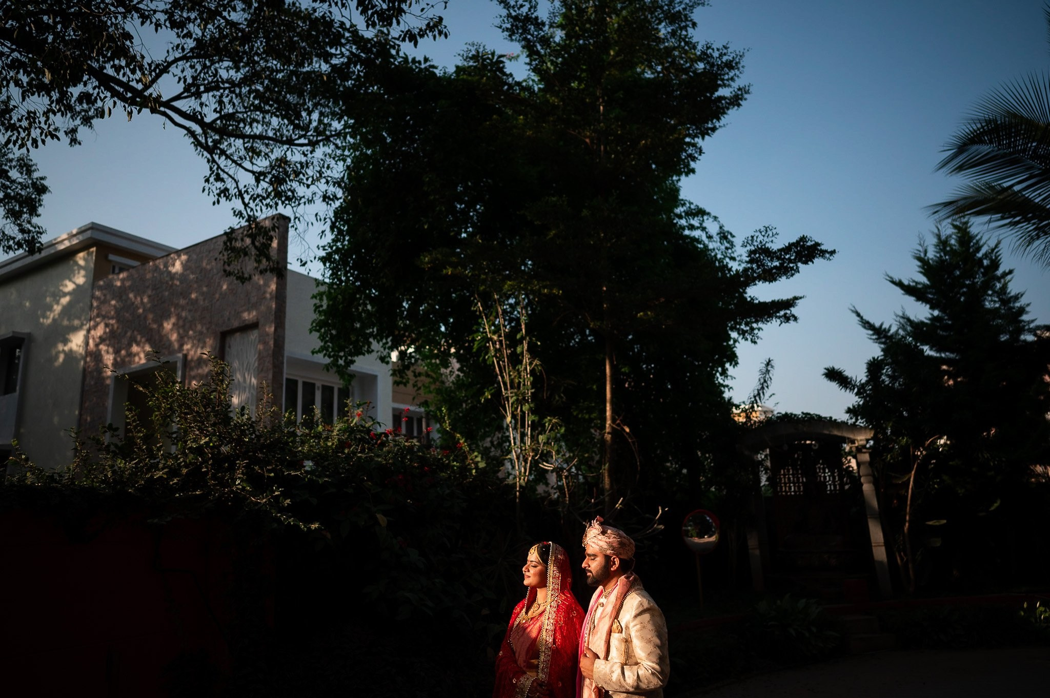 Telugu + Punjabi Fusion Wedding at Le Roma Gardenia resort, Bangalore, India