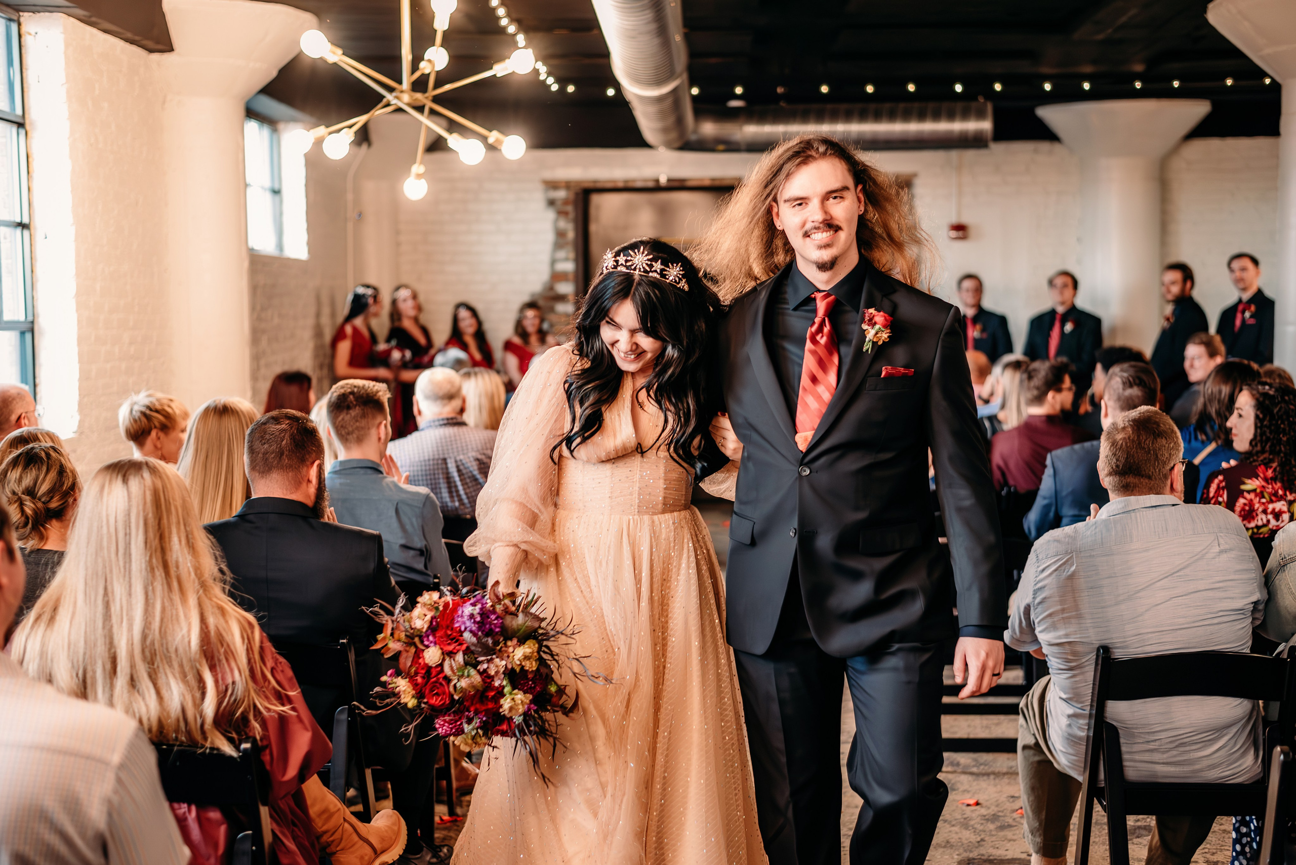Bold & Dramatic Wedding at The Paper Mill on The Landing | Fort Wayne Wedding Photographer. Alexandria Danielle Photography | Fort Wayne & Indianapolis Wedding Photographer