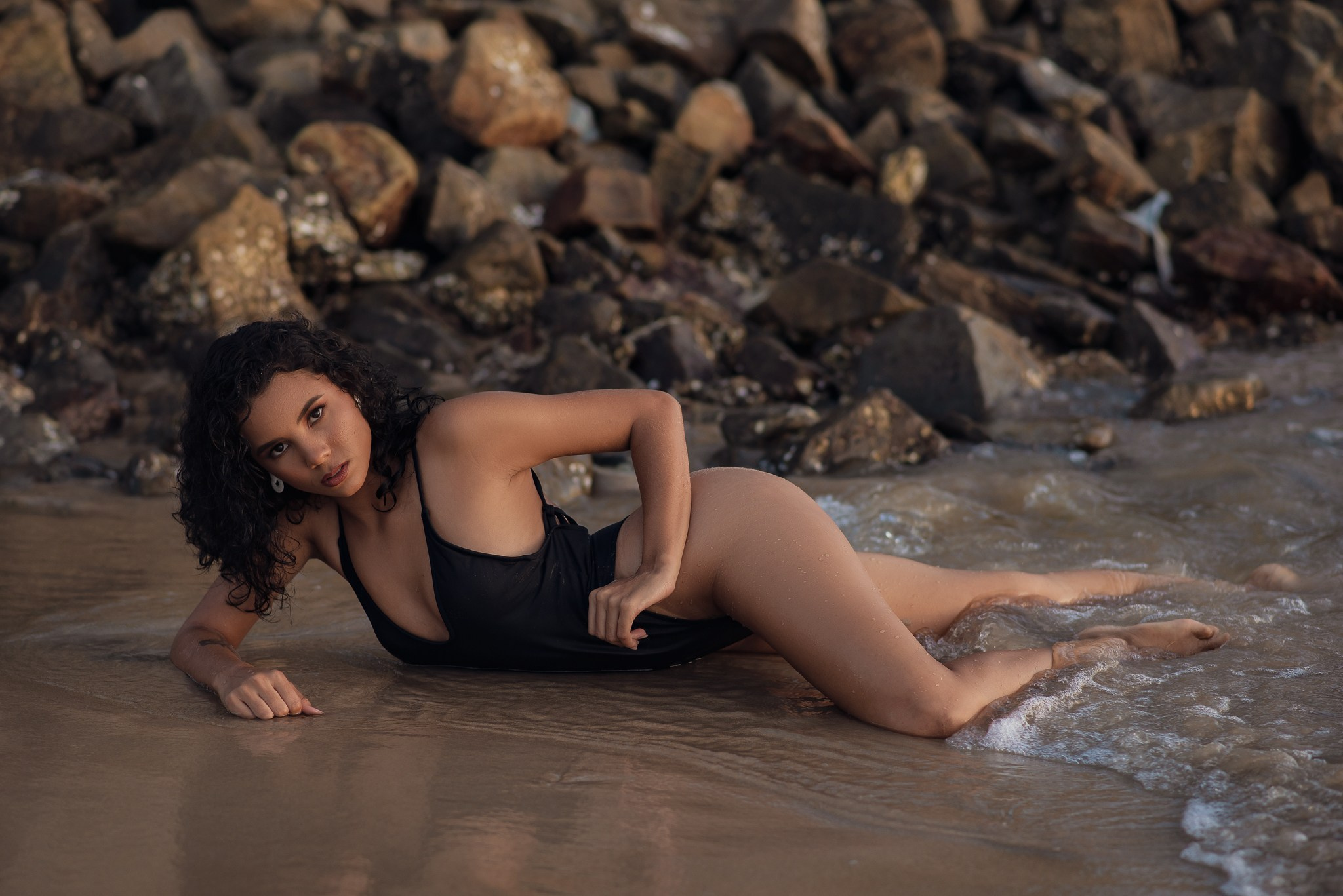 Mys — Ensaio externo — Pontal beach. Fotografo de ensaios e casamentos