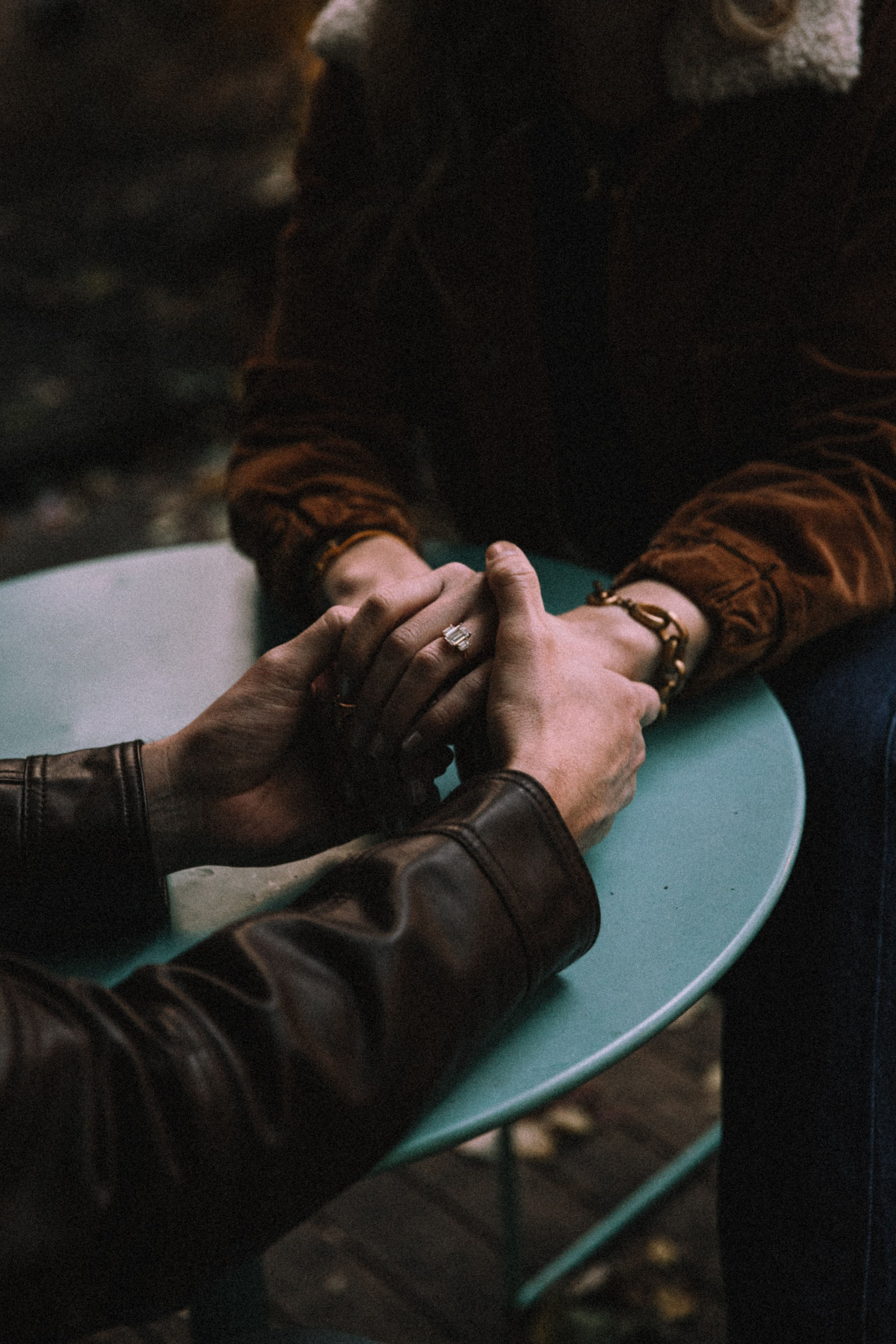 Romantic Evening Engagement Session in Nashville