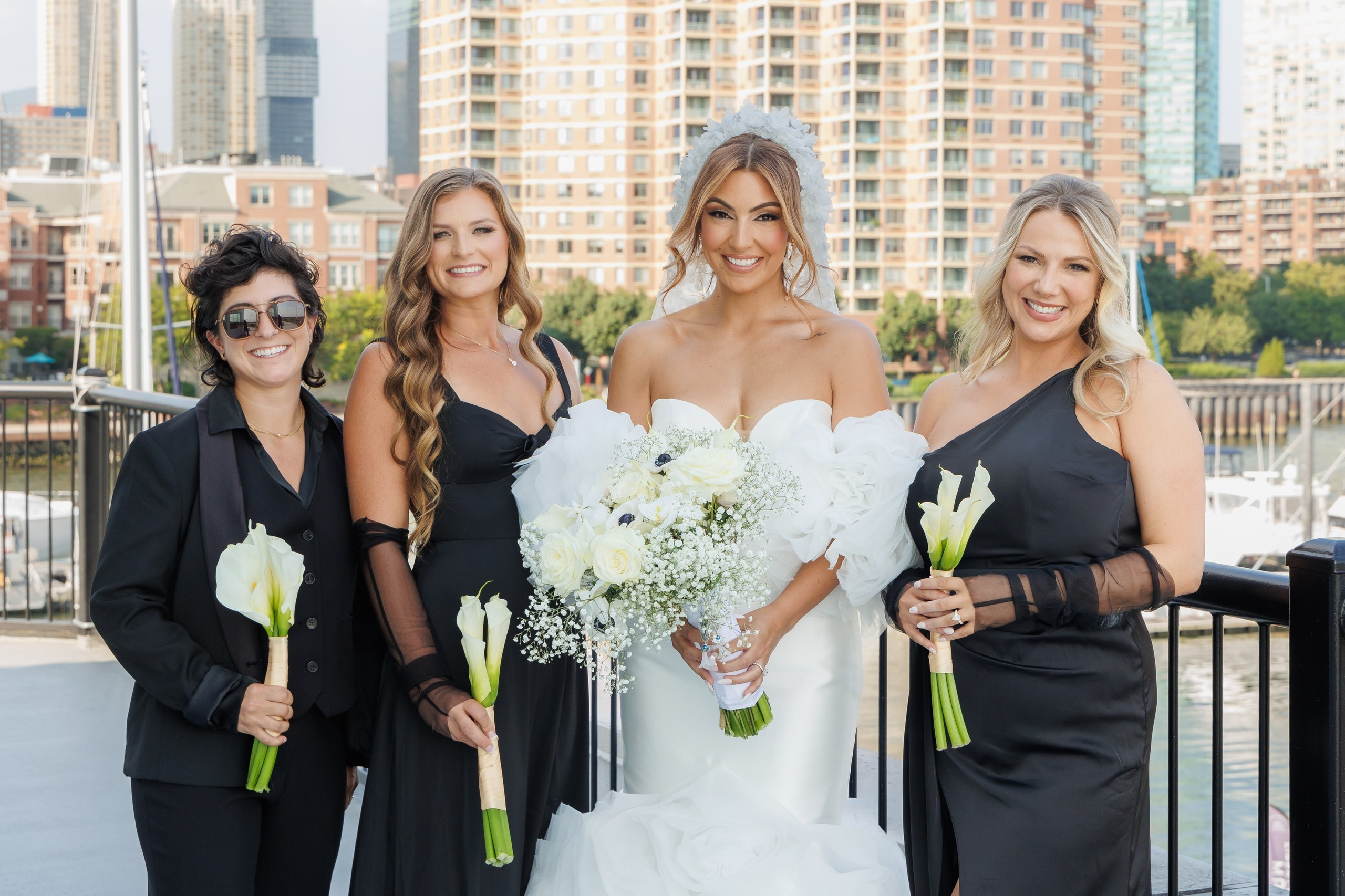 Briana & Kefim, Maritime Pars, Jersey City, NJ. Luxury Wedding Photography and Cinematography