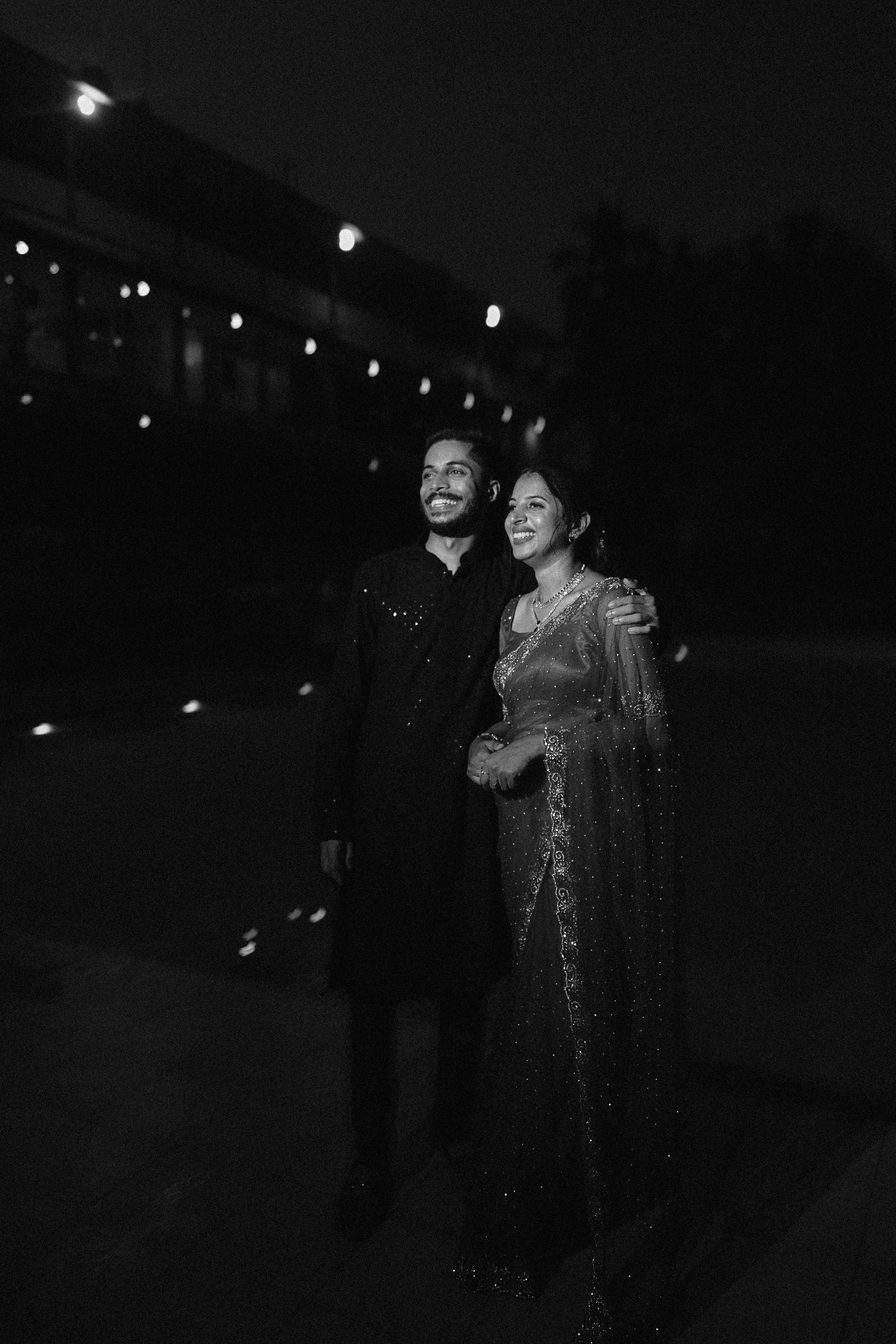 Engagement Ft. Aneesha & Mathew. Fine art Wedding Photographers in India & Canada