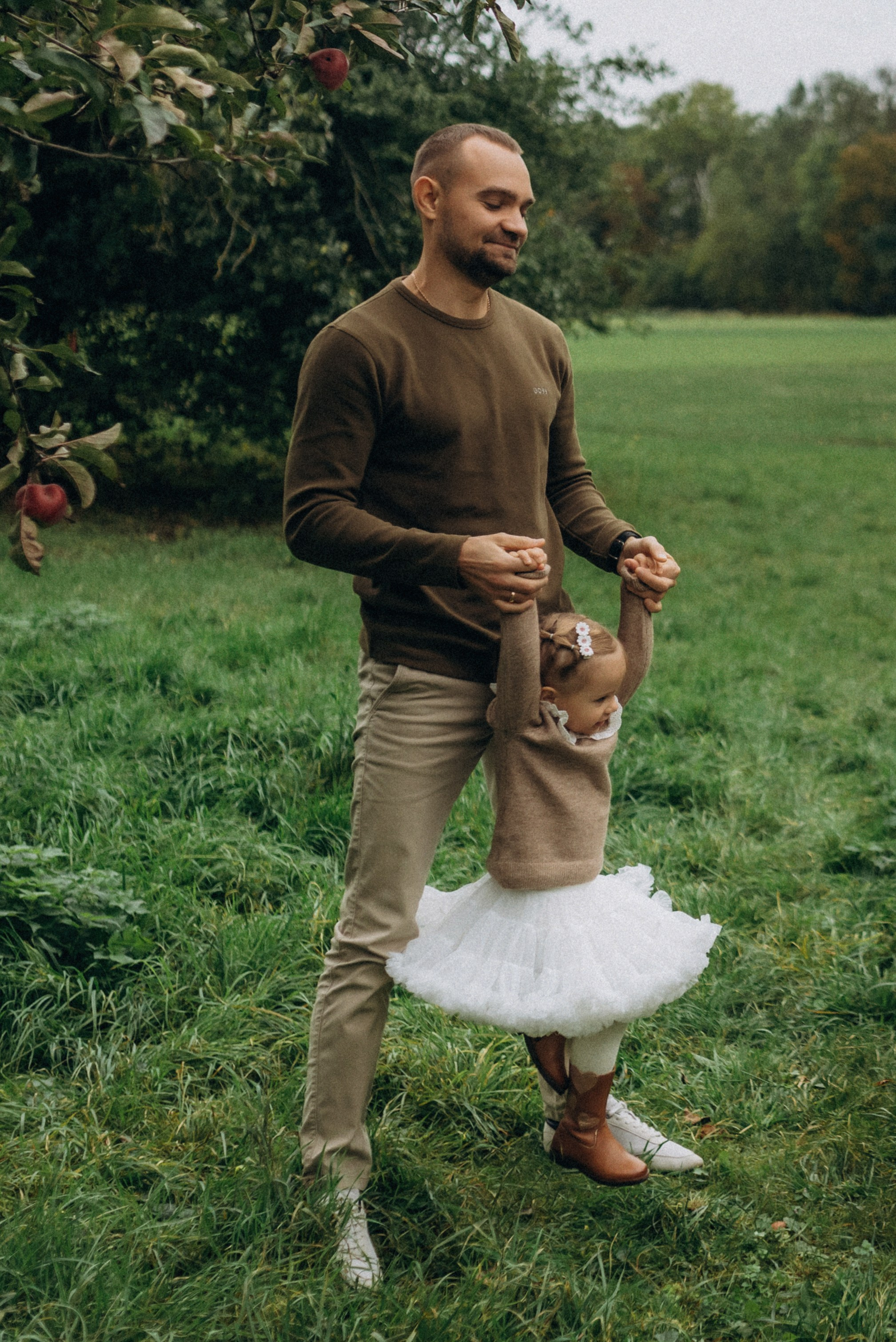 Семейная фотосессия с альпаками. Семейный фотограф Лейпциг, Германия