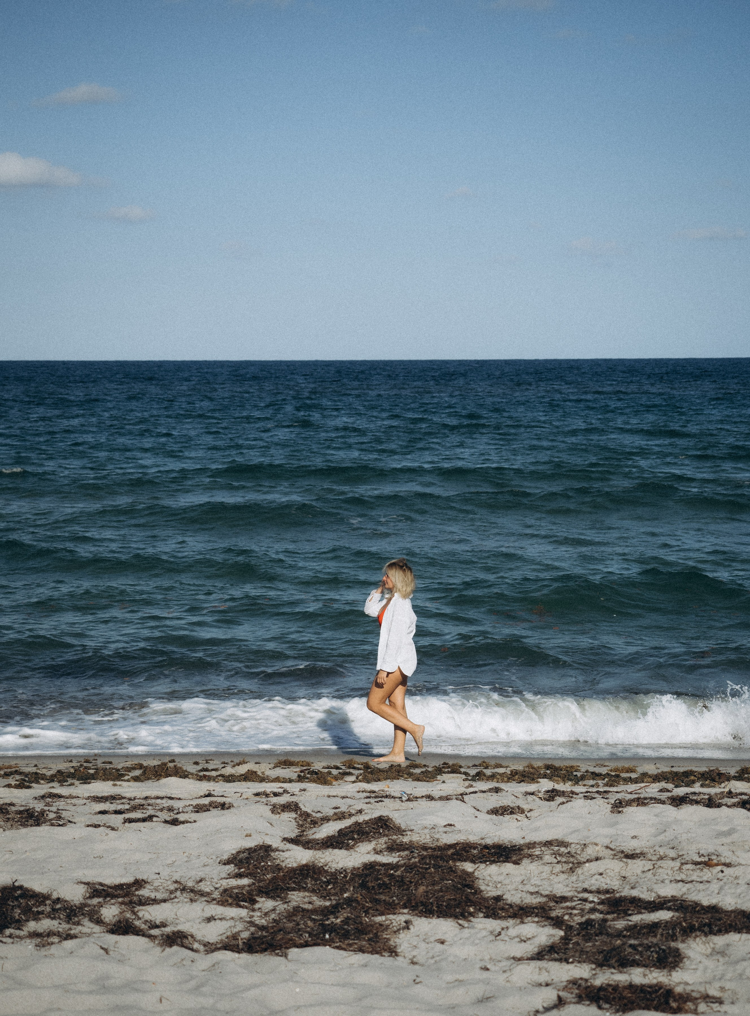 Ocean view. Art photographer Miami