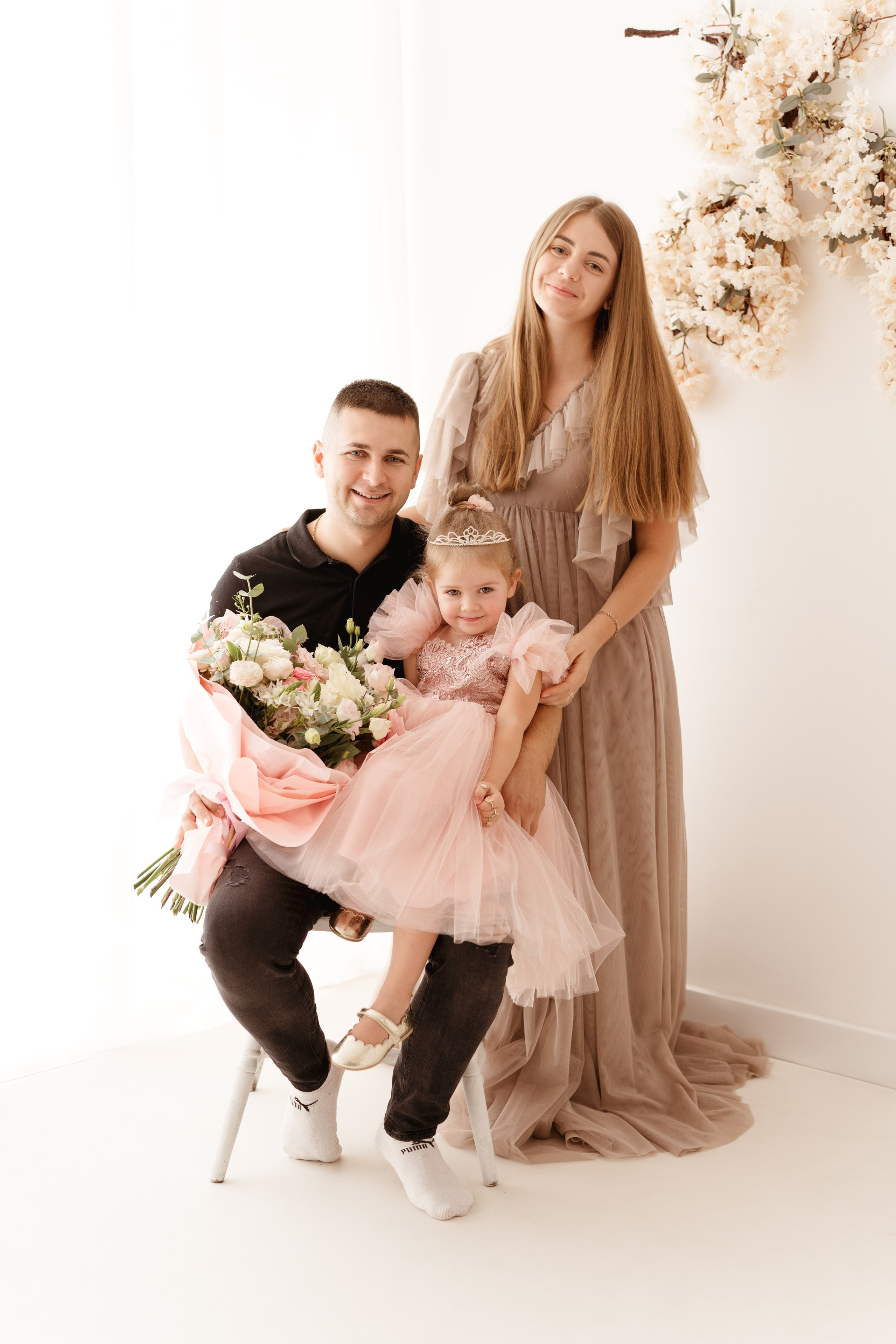 3 urodziny Emilki. Fotograf Łódź - sesja ciążowa, noworodkowa, dziecięca. Studio w Łodzi