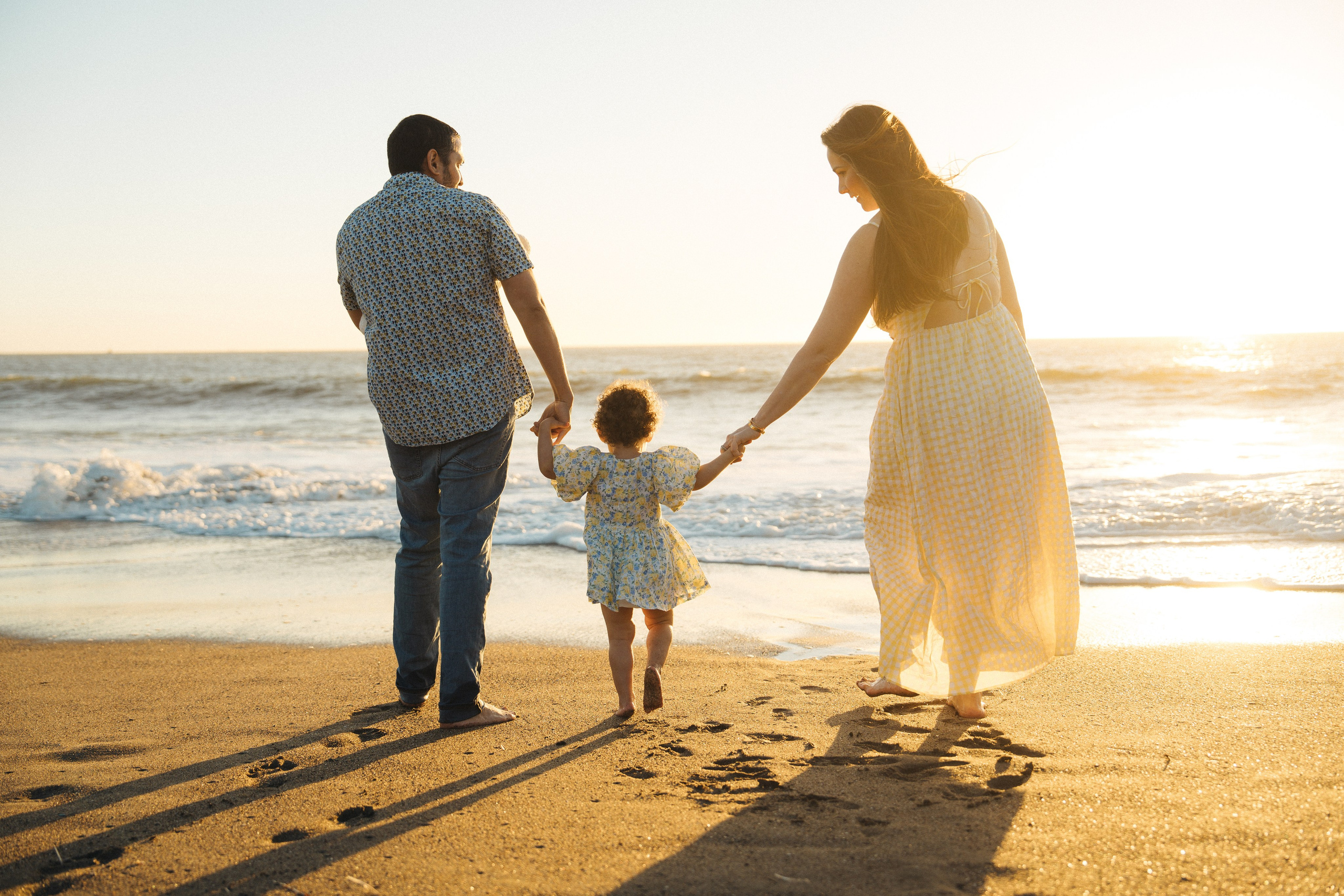 Bri’s growing family at Baker Beach. Soulo Photography | San Francisco Bay Area Based Photographer
