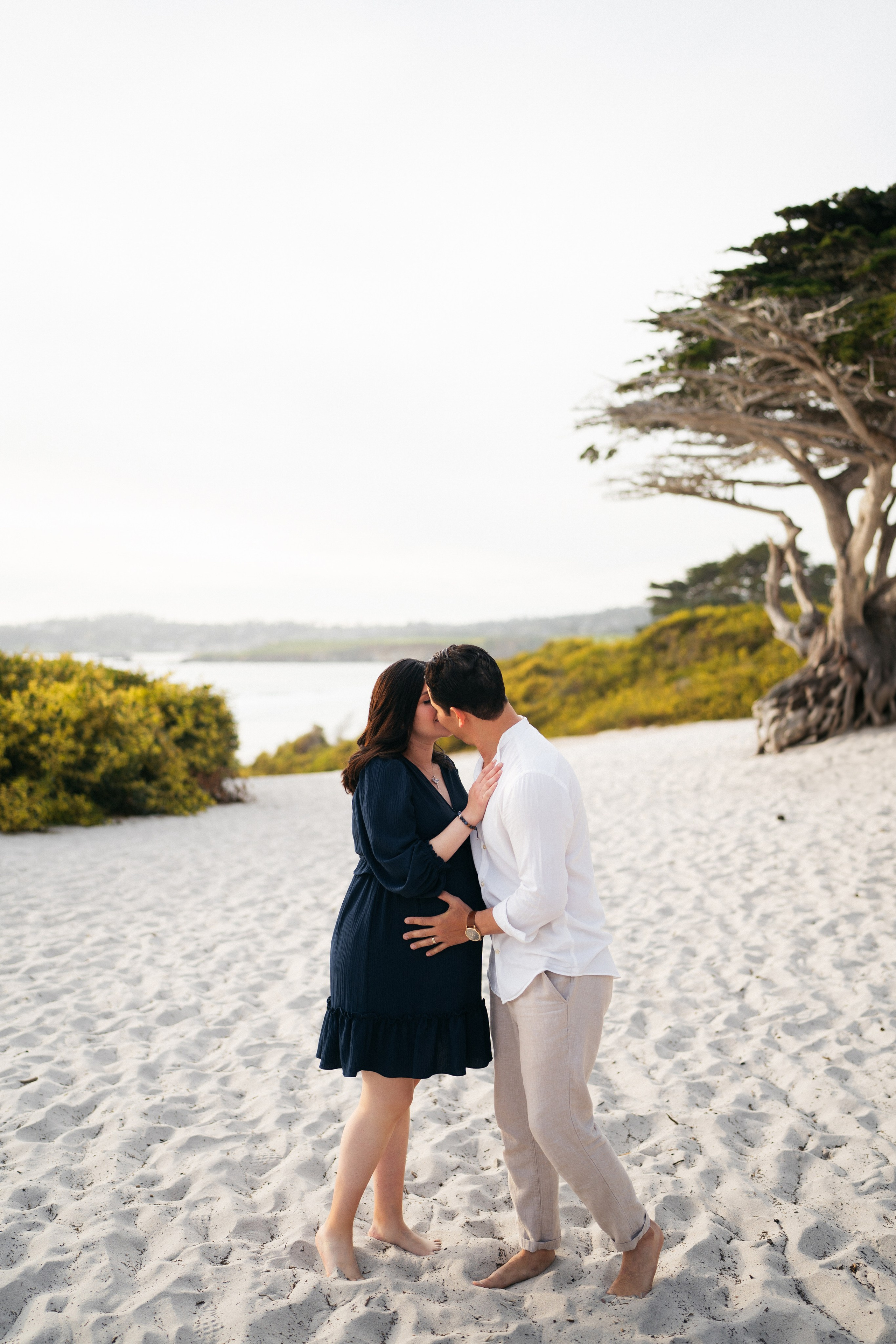 Luz Maternity Session at Carmel. Soulo Photography | San Francisco Bay Area Based Photographer