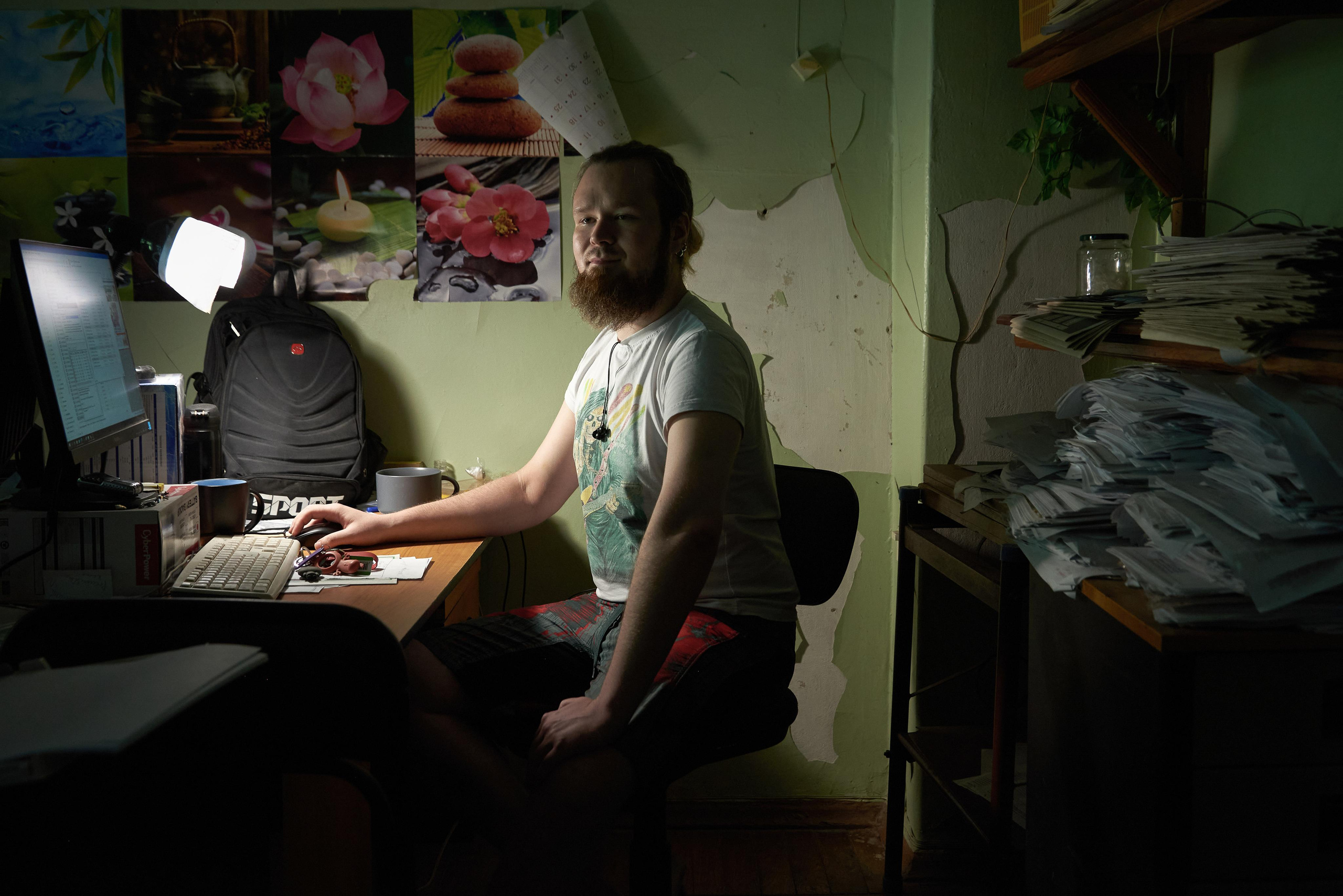 Верстальщик таганрогской газеты