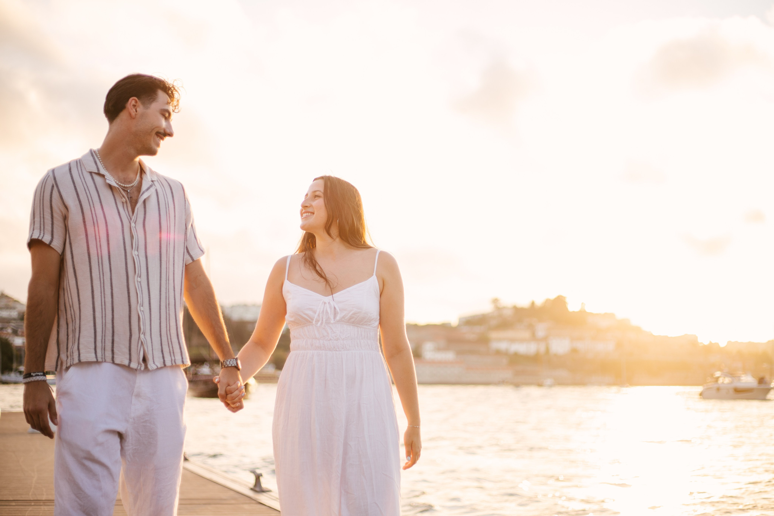 Anabel e Guillaume. Davi Valente