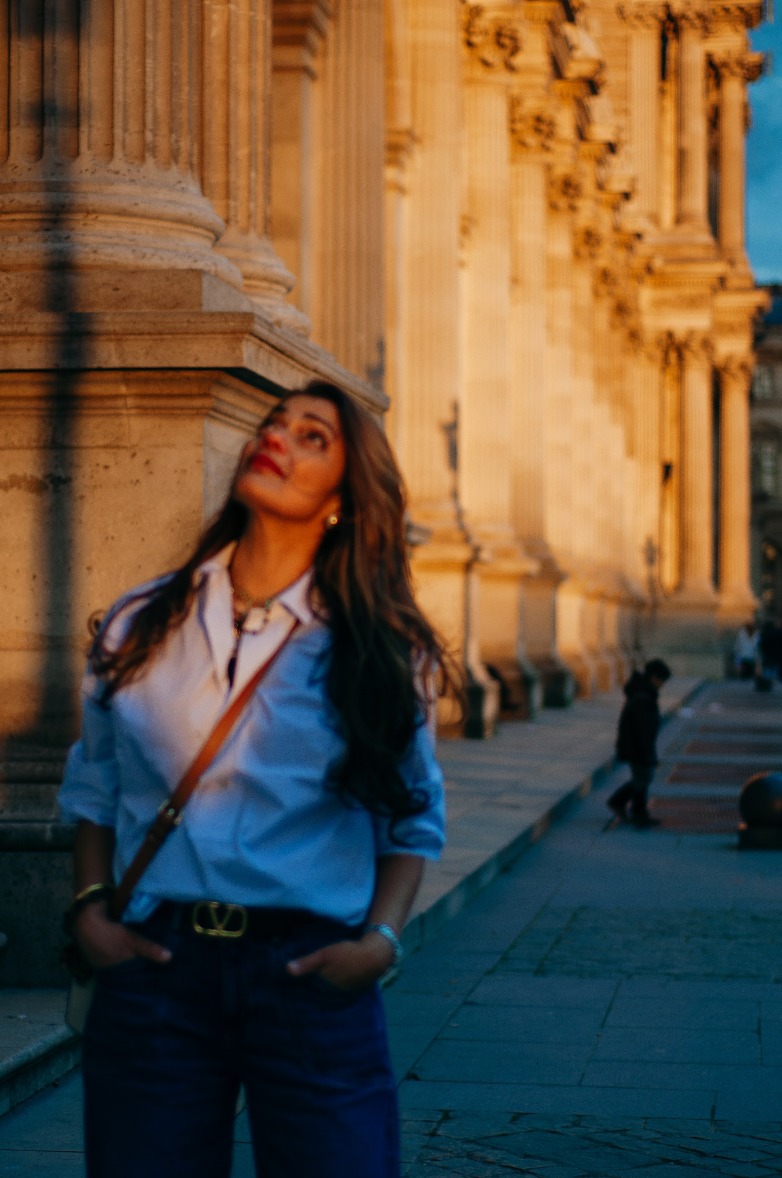 Фотосессия у Лувра. Фотограф в Париже Полина Осипова
