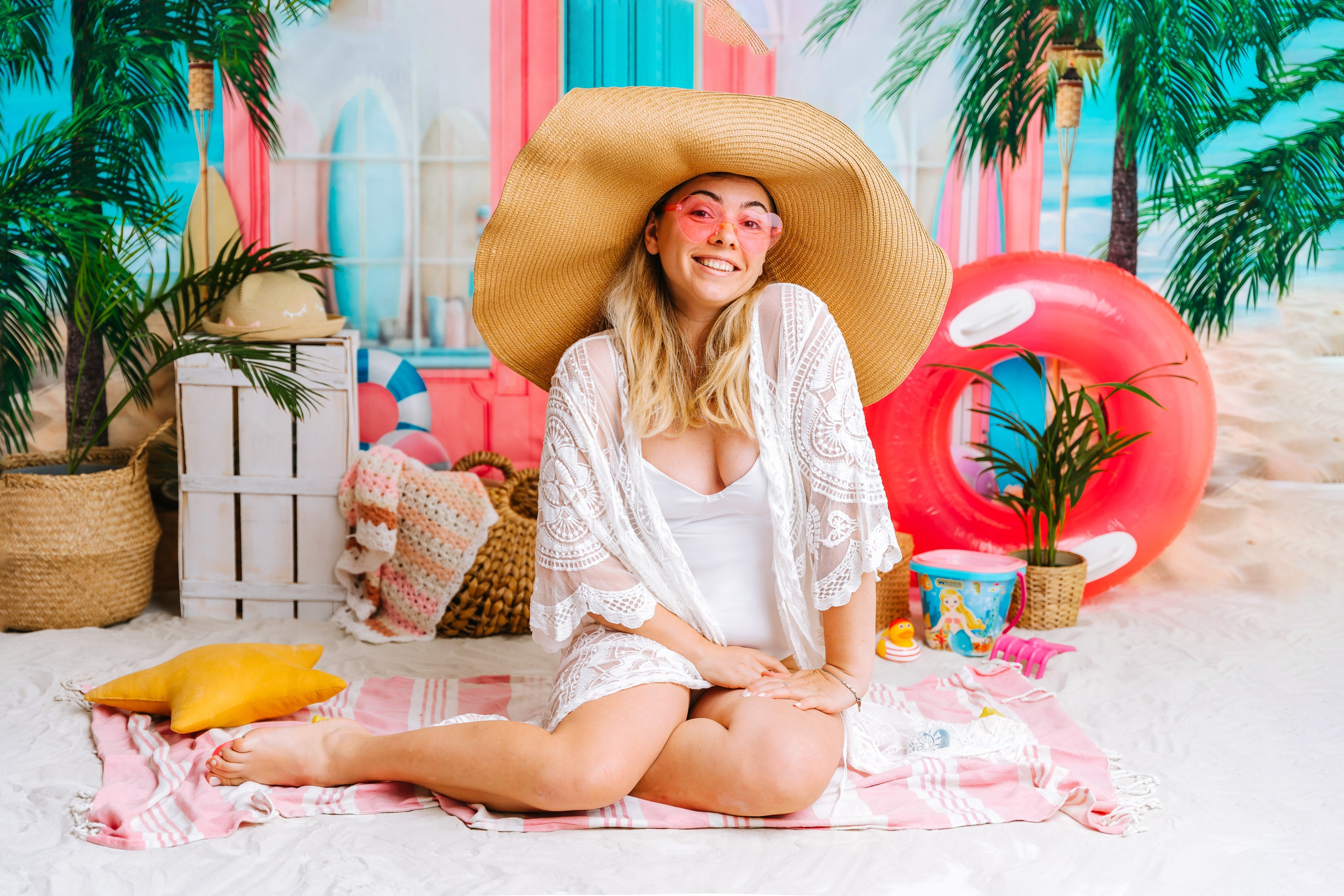 IN STUDIO. Svitlana Miahka fotografa a Genova