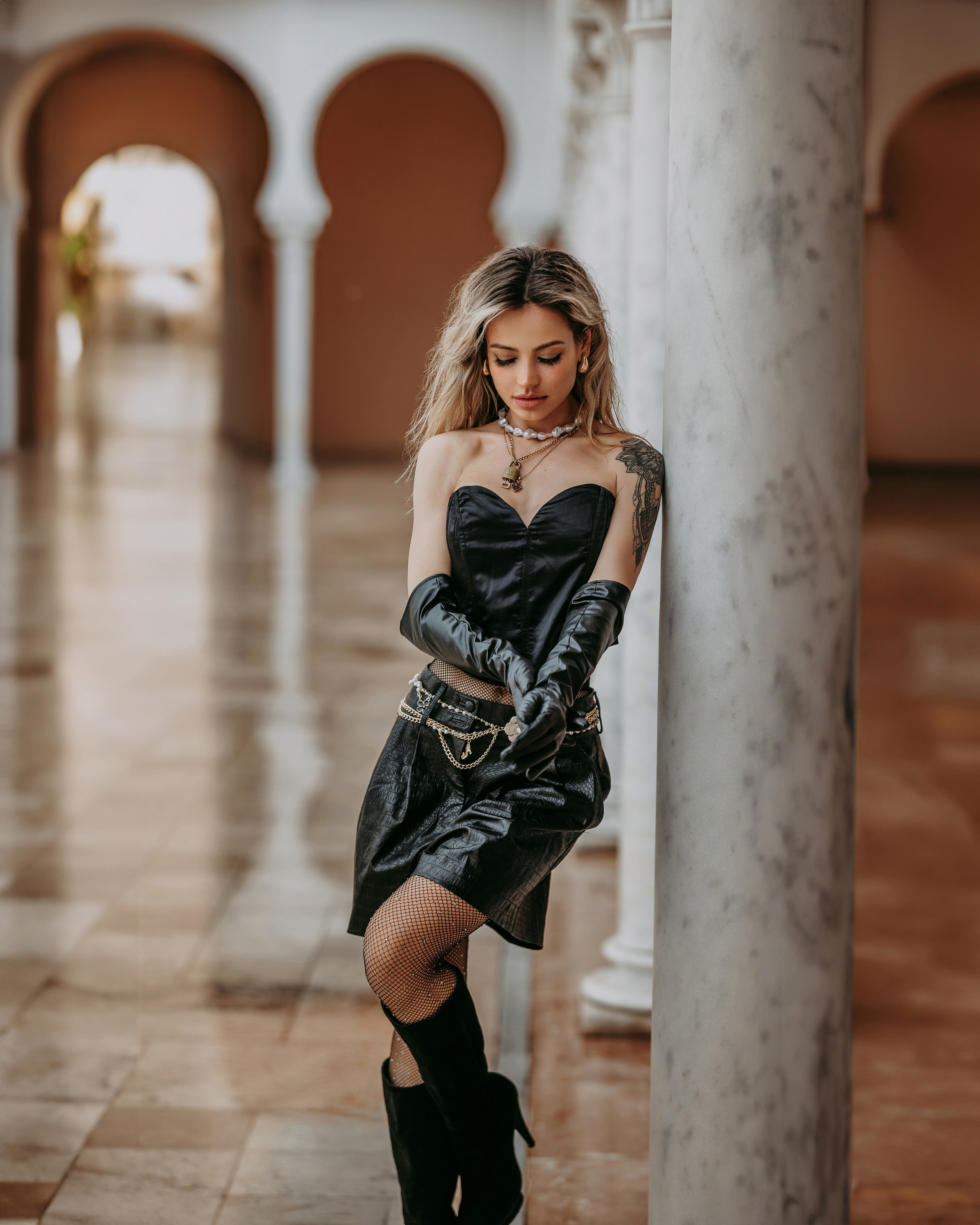 Violetta Odaya in Caesarea, Israel. George TLV — Professional photographer and retoucher in Israel