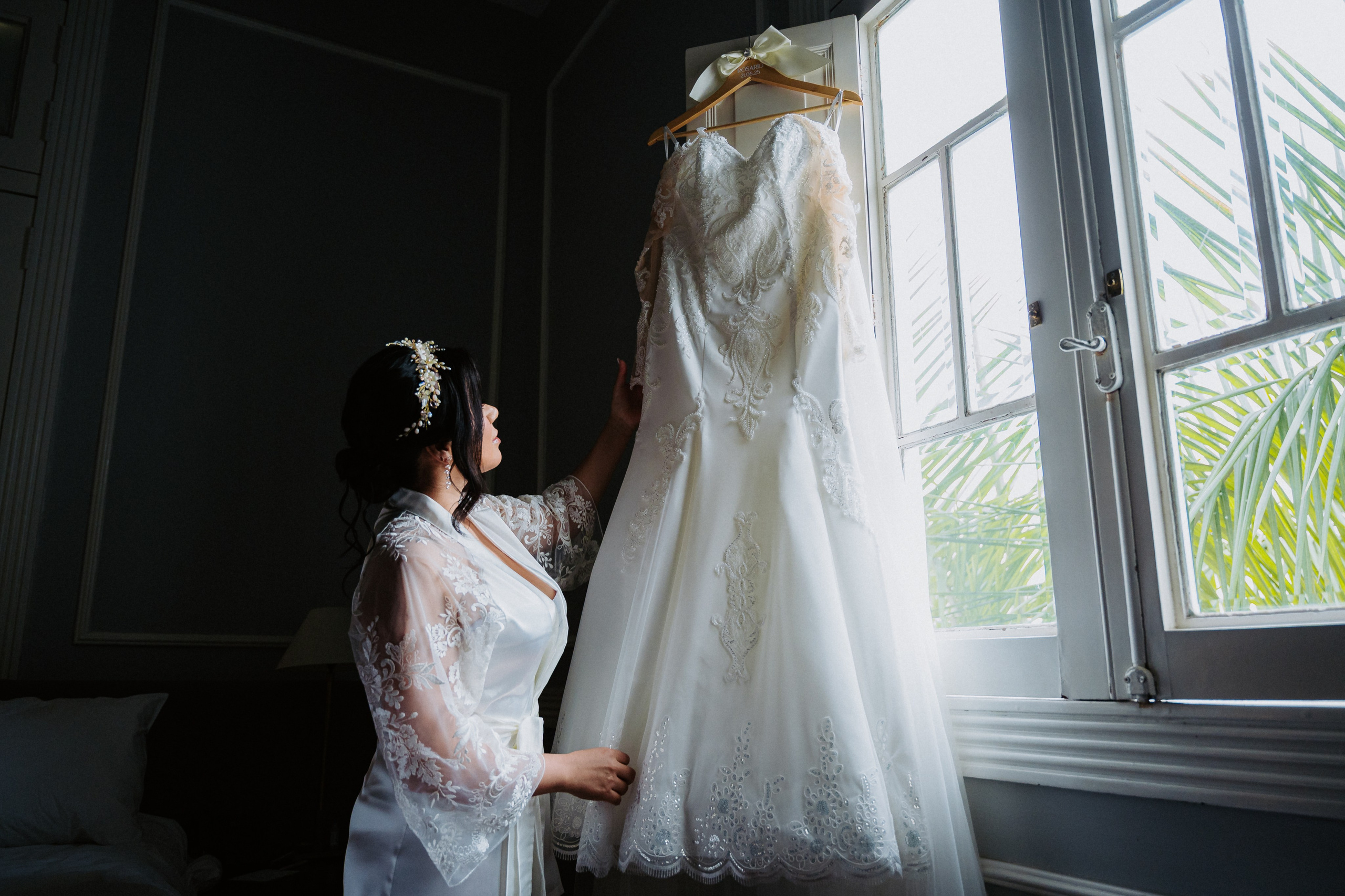 Perspectiva de la novia. Fotógrafo de Bodas en Lima | Ronhy Altamirano. Fotografía narrativa y cinematográfica para bodas, quinceañeras y eventos exclusivos