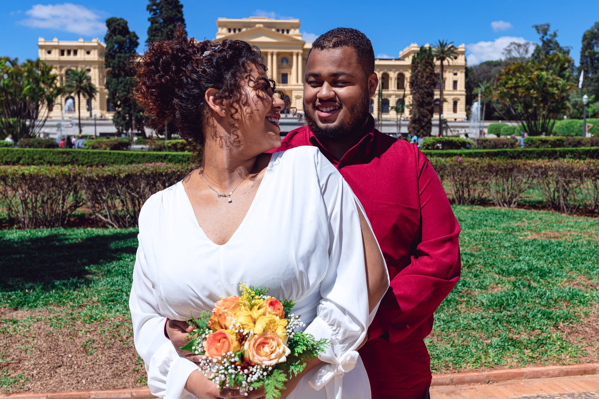 Erika & Danilo — 24/09/2022 — Museu do Ipiranga — São Paulo/SP. Luiz Medeiros Produções