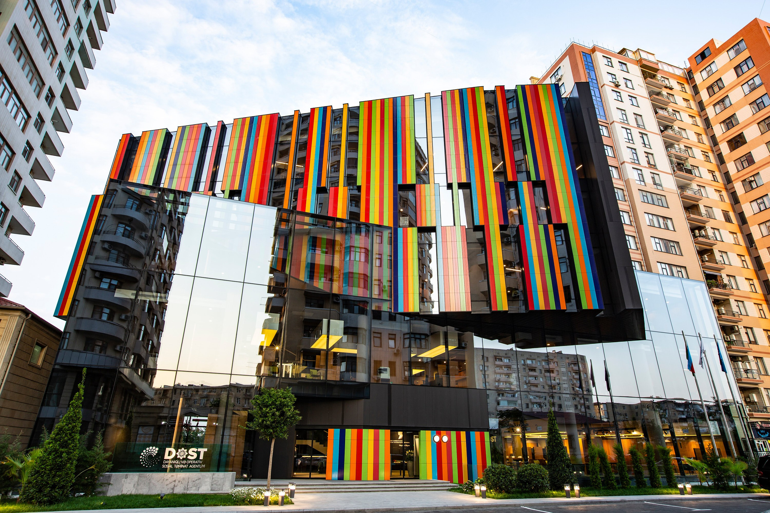 D.O.S.T. municipal building. Elmar Mustafazadeh Photography