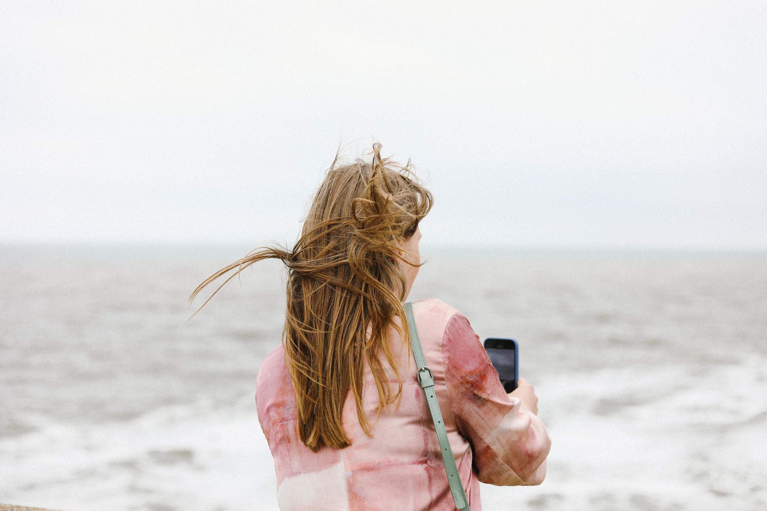 Katya near the lighthouse. Victoria Dini. Art photography in London / Folkestone, UK