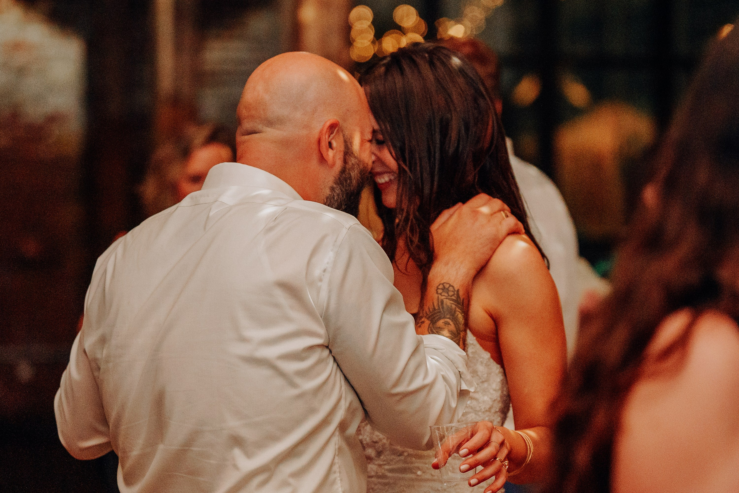 Wedding in the Greenpoint Loft. Portrait and wedding photographer in New York