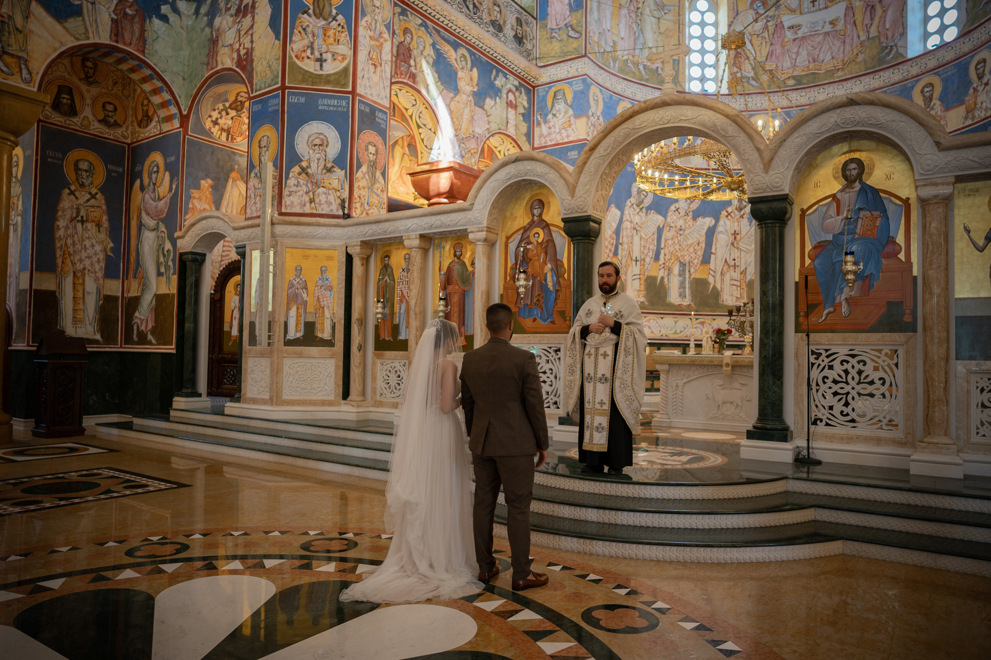 Vjenčanje u crkvi u Crnoj Gori | Virab i Lili