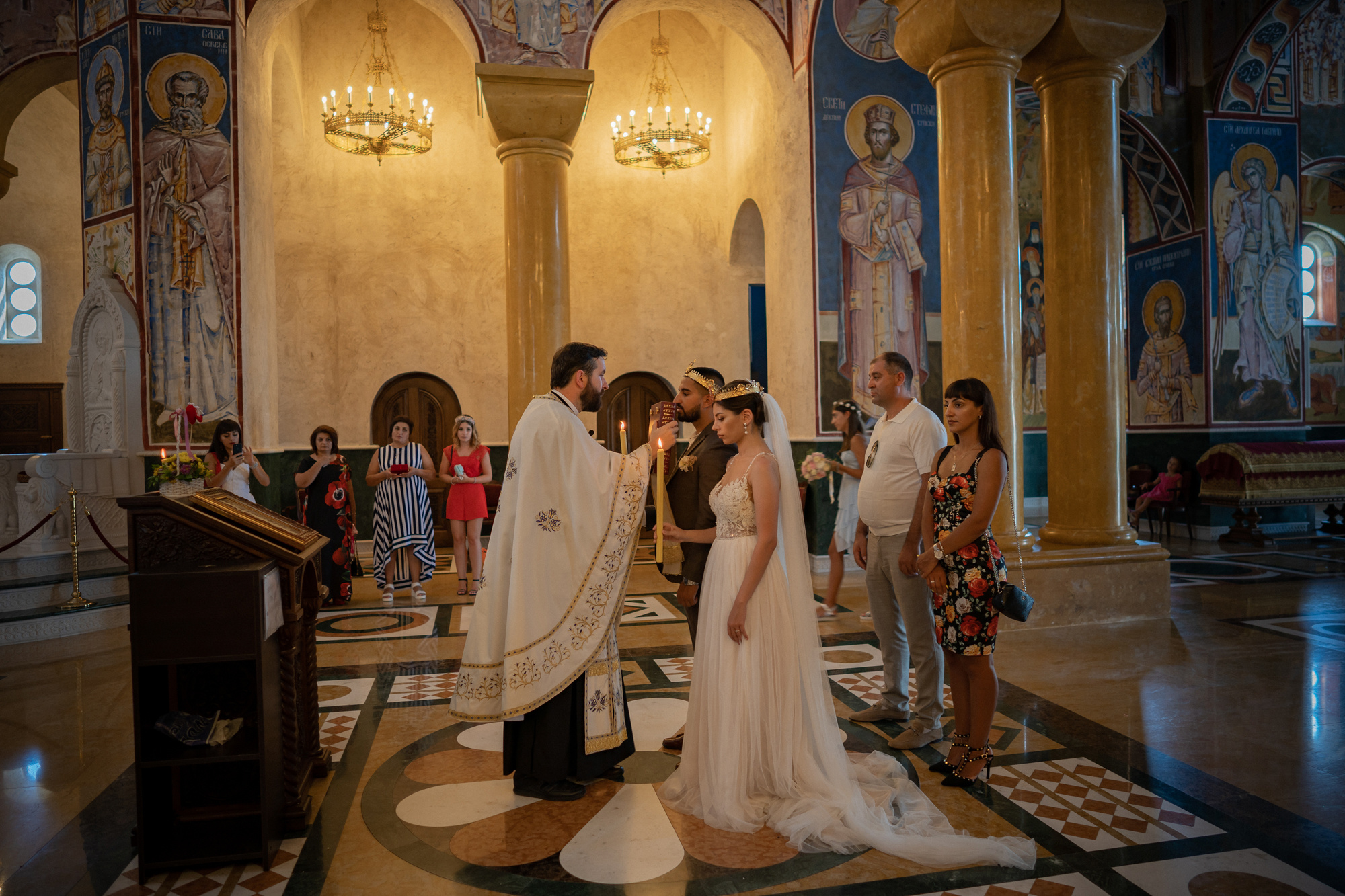 Vjenčanje u crkvi u Crnoj Gori | Virab i Lili