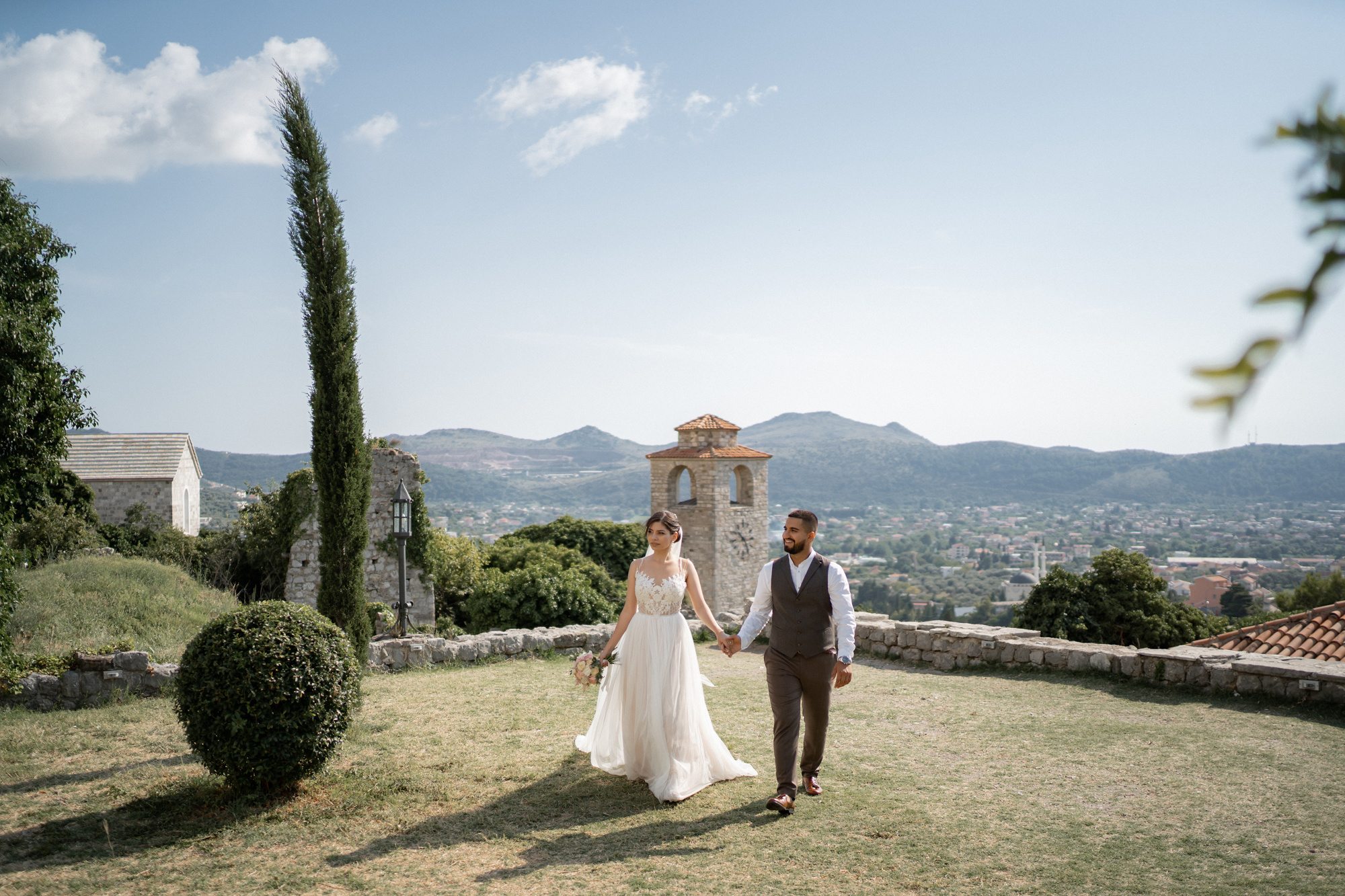 Vjenčanje u crkvi u Crnoj Gori | Virab i Lili