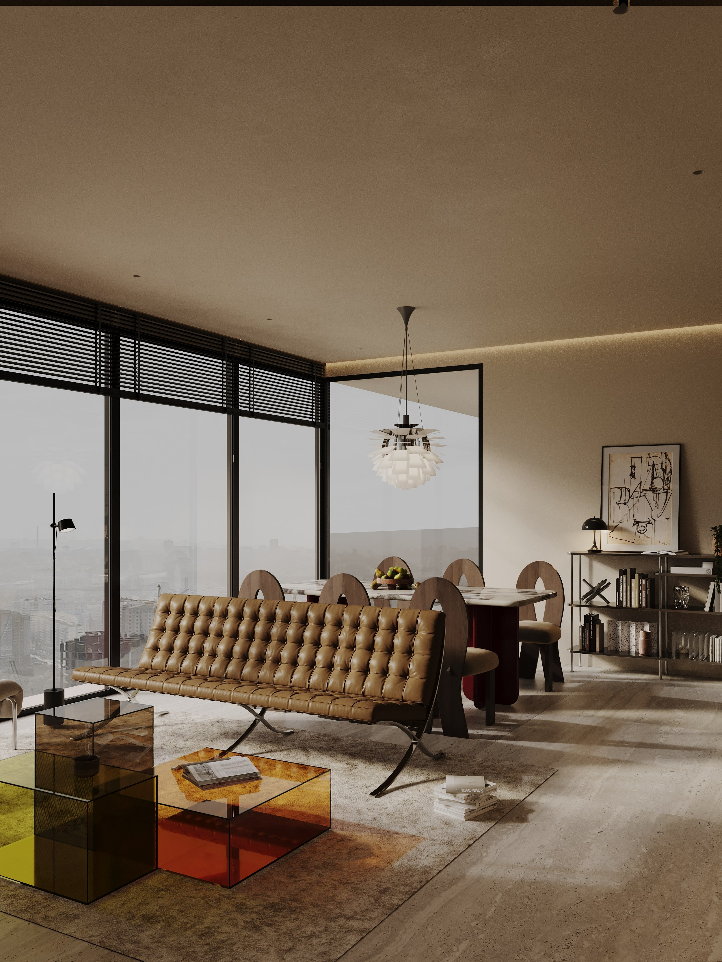 AS [Midcentury vibes]. Anastasia Sorochin| 3d Visualization