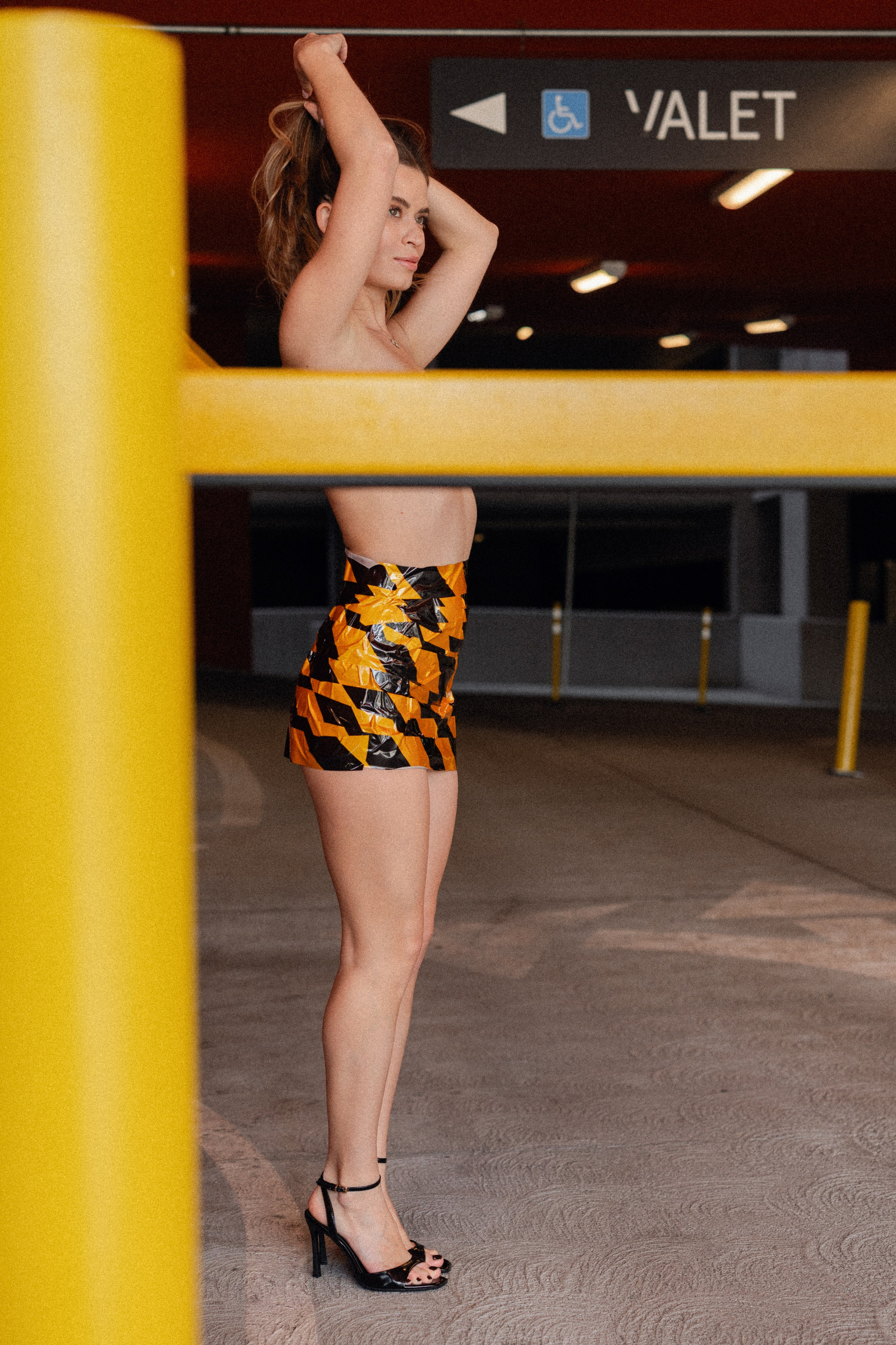 Fun in the parking lot. DTLA shoot. Portrait, family, maternity & wedding photography & videography in SoCal Kseni Vibe