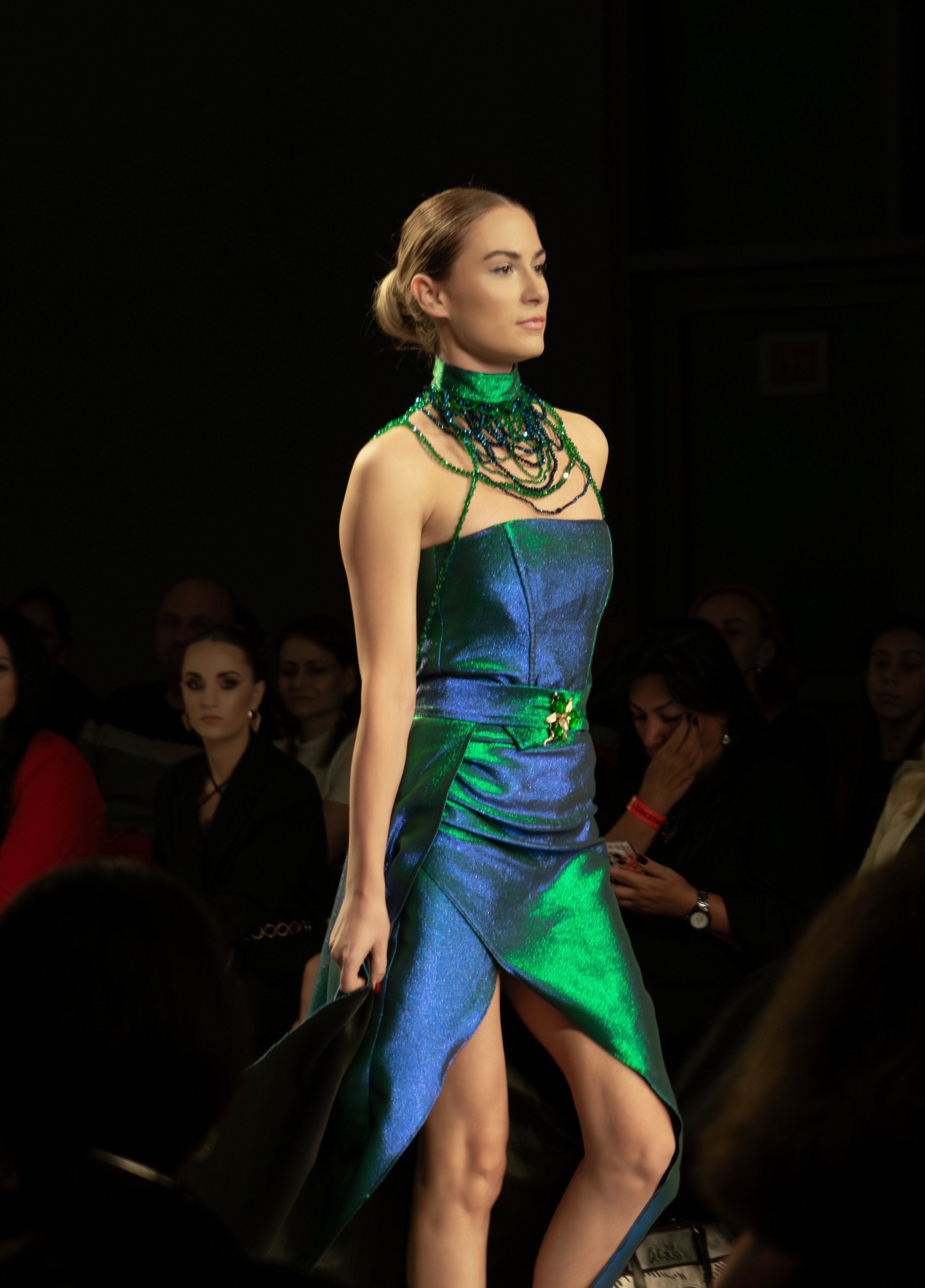 SERBIA FASHION WEEK 2025 / Woven Destinies” collection Designer: Katrina Ivanyushkina. Victoria Fedoseenko. Photographer from Serbia