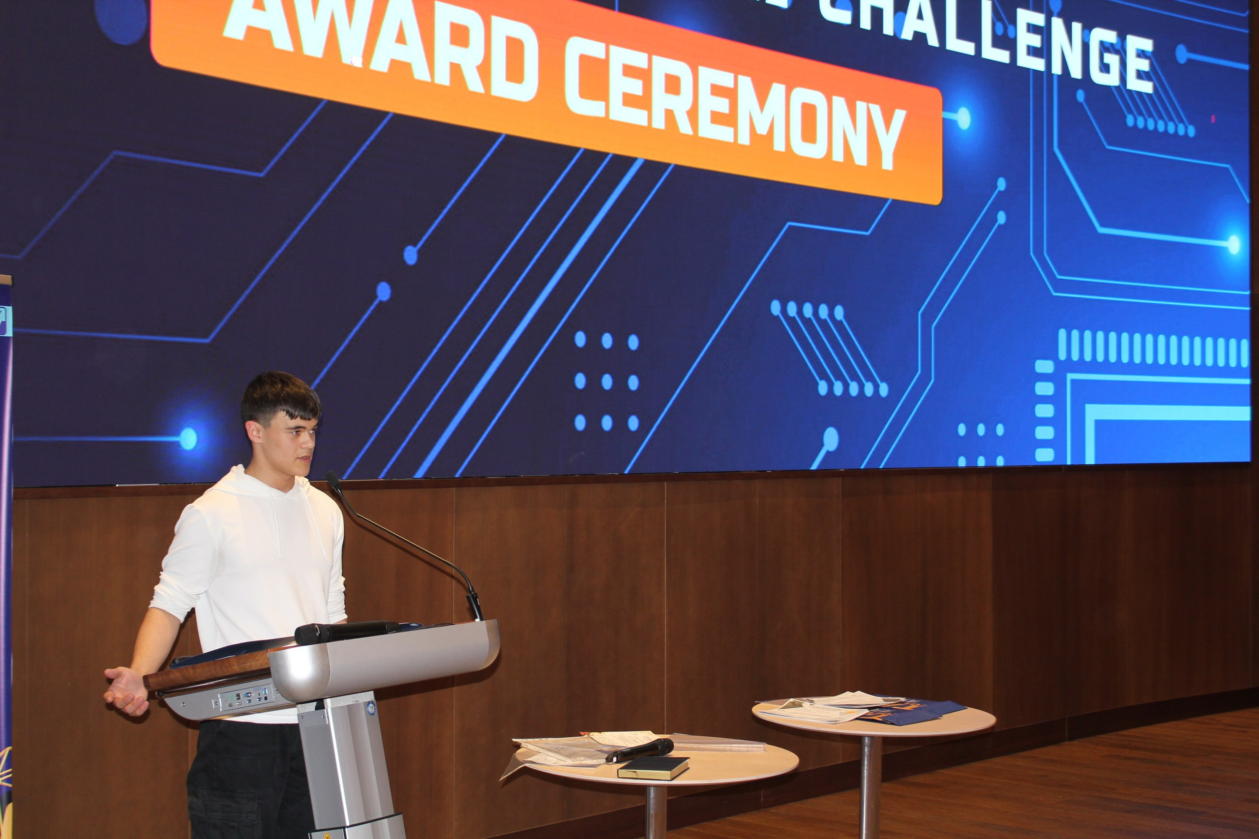 The Award Ceremony for the AI Olympiad — School Level (2024). IIMACS — The International Institute of Mathematics, AI & Computer Science