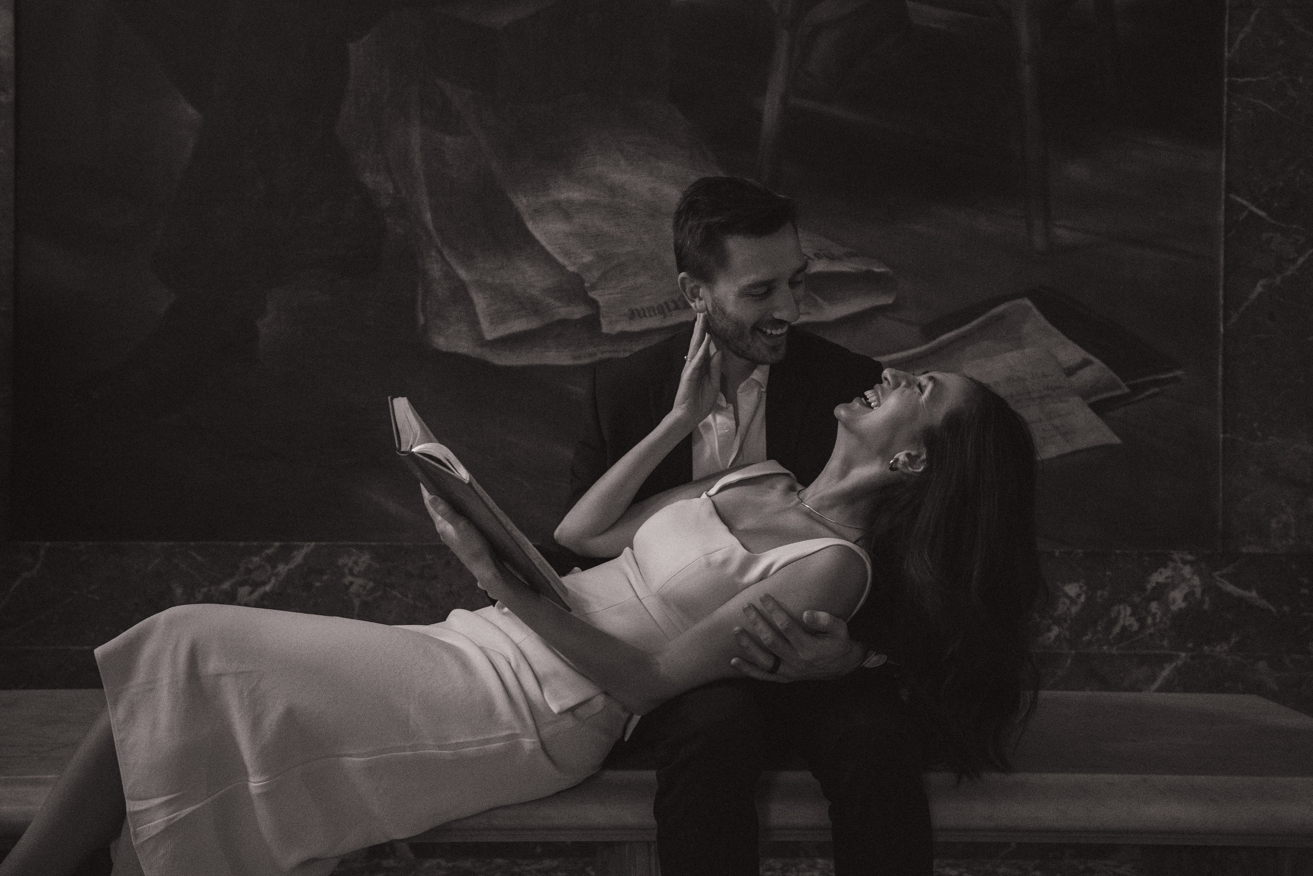 Library love story. New York + destination photographer