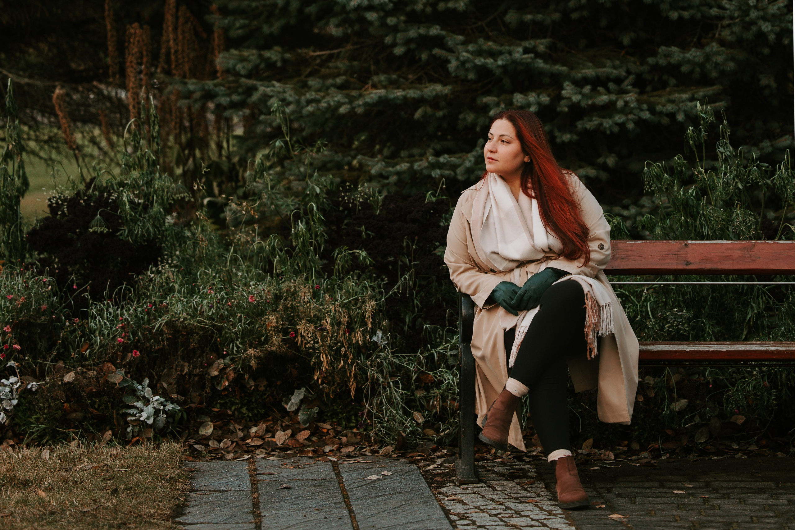 Feminine beauty meets Icelandic wilderness in a stunning outdoor portrait session.