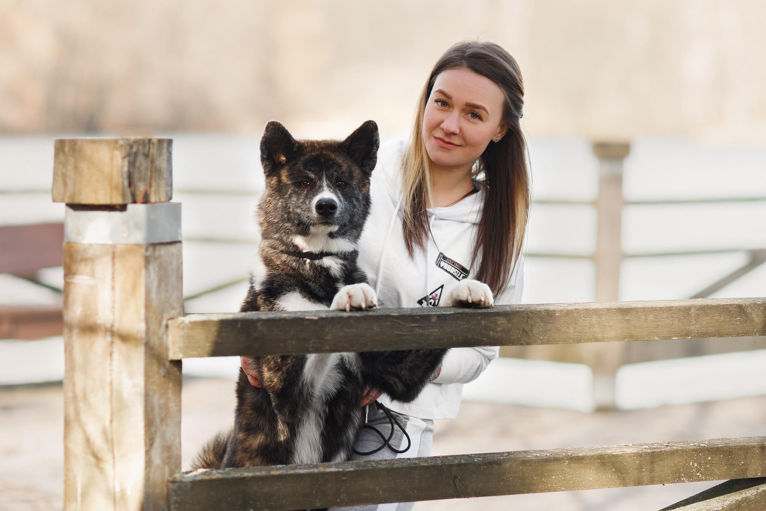 Autumn photo day for dog handler. Kaja | fotograf we Wrocławiu | ludzie i psy