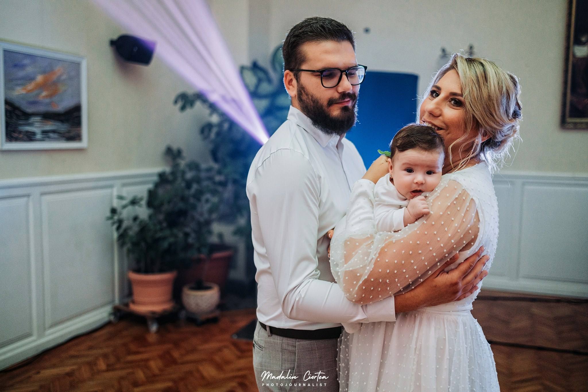 Fotografie botez Sibiu. Mădălin Ciortea - fotograf de nuntă și de familie | Dream Art Events