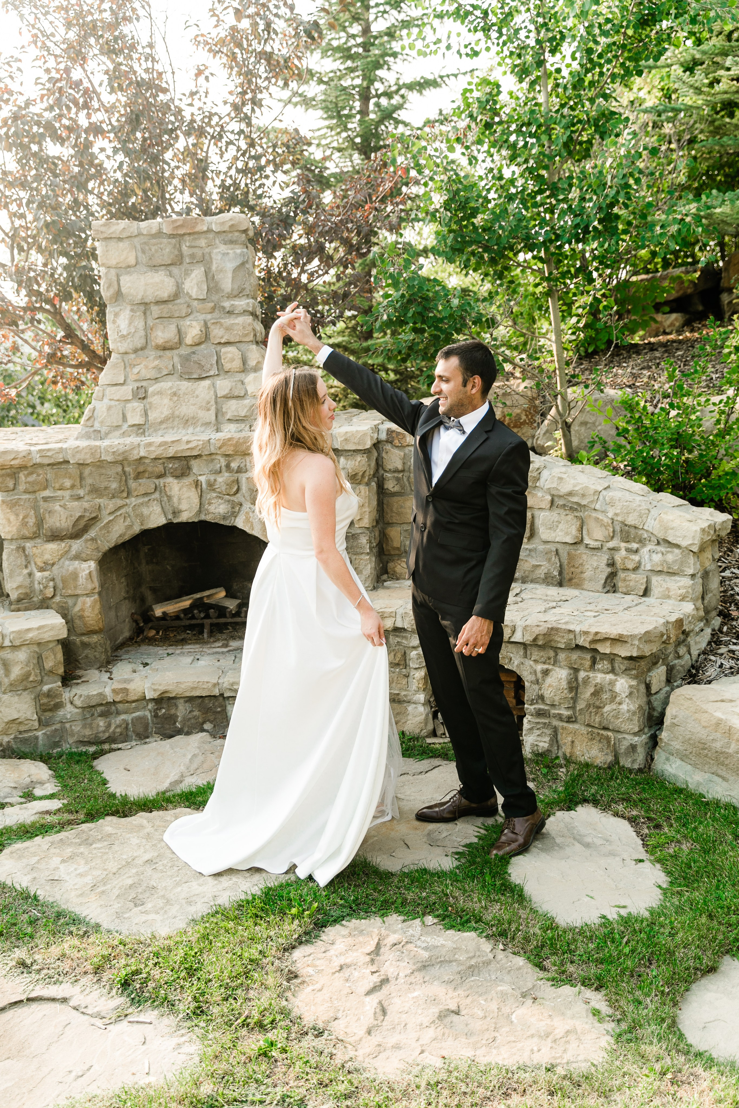 Assif & Vanessa Backyard Wedding. Ching Li Photography