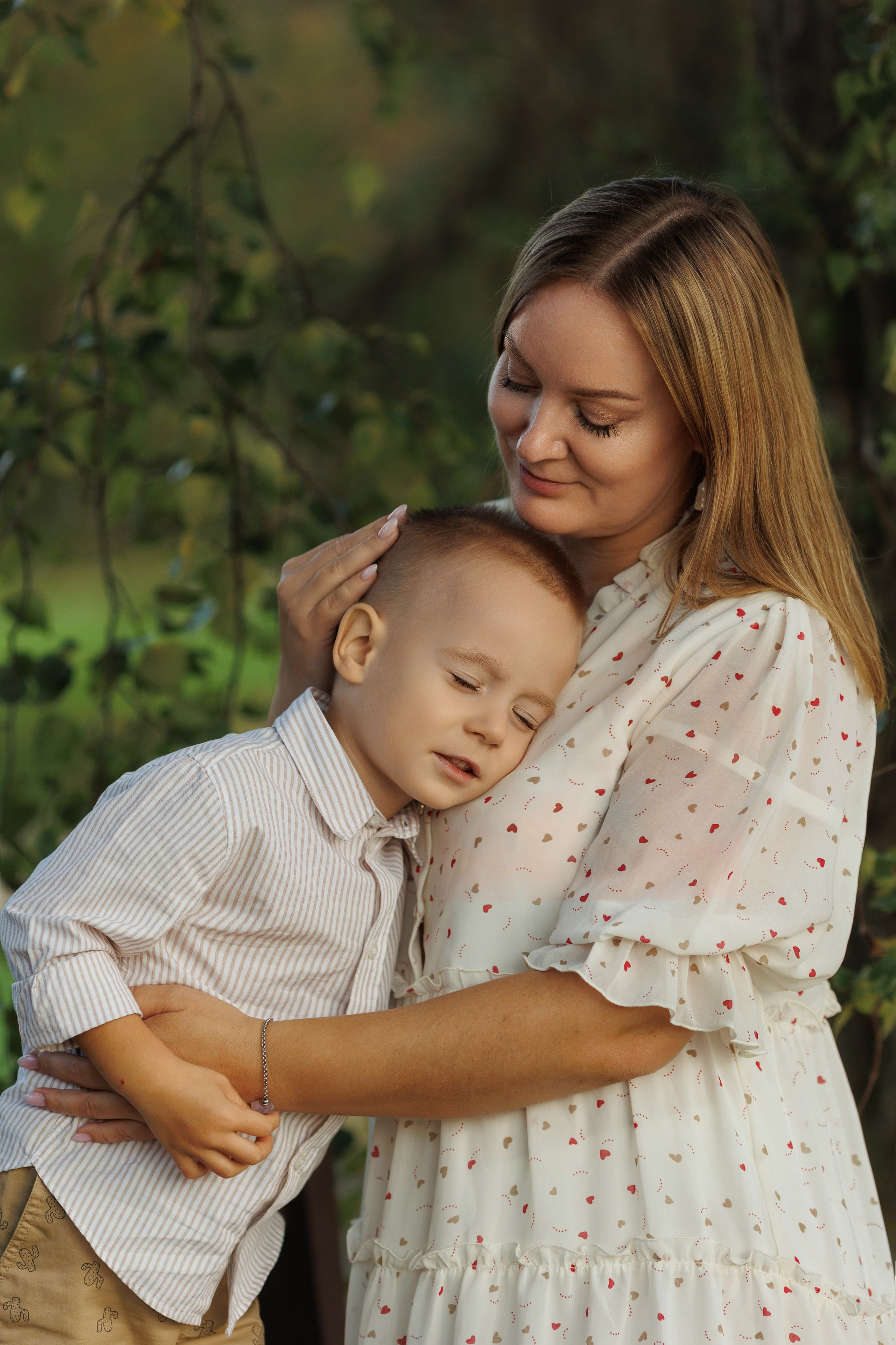 Съёмка большой семьи в ботаническом саду. Семейный и детский фотограф в Вильнюсе Светлана Наумова
