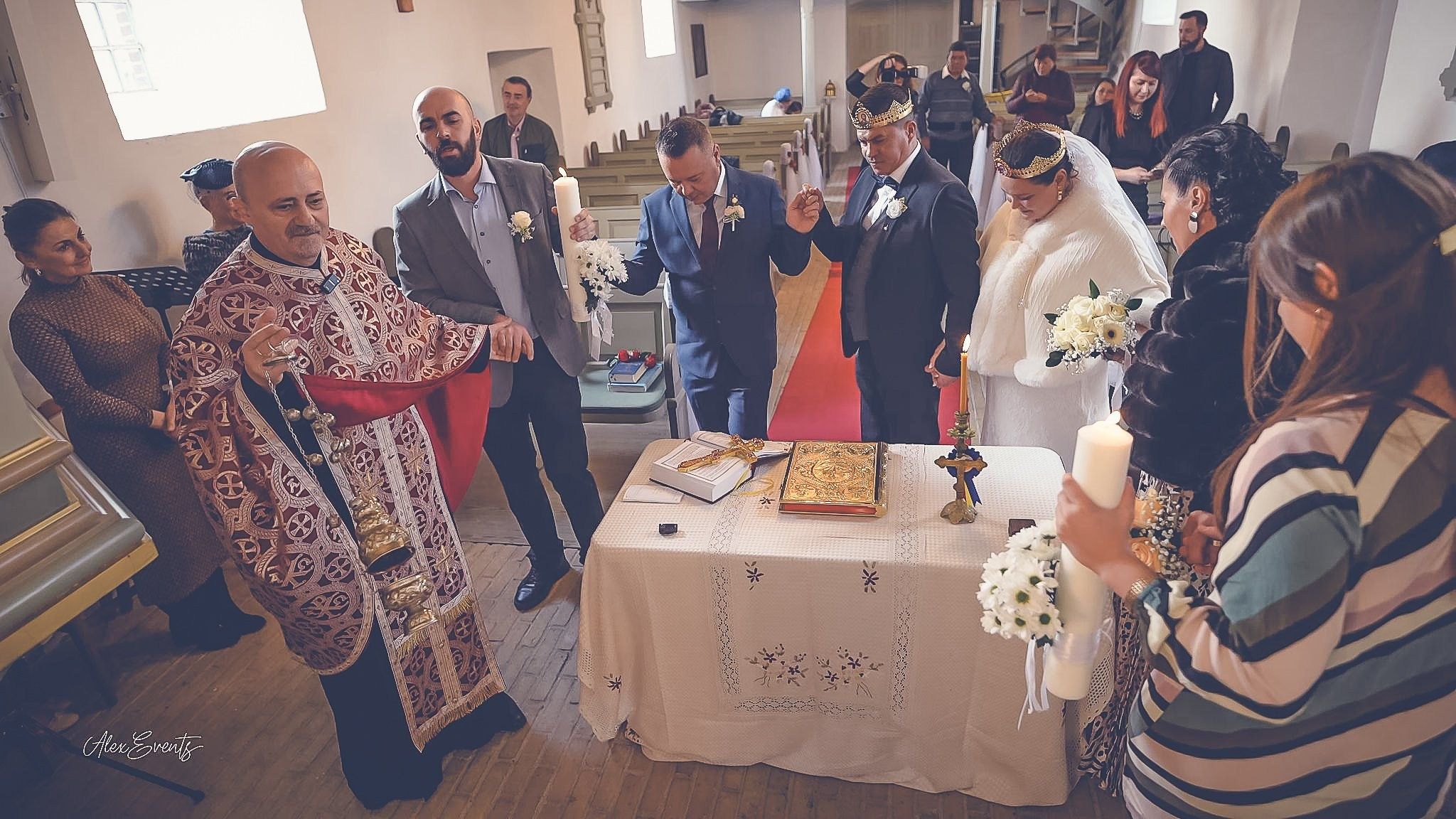 Vasile si Alina - Cununia religioasa Hadsted. Alex Events Photographer / Videographer in Denmark Horsens, Vejle, Odense, Aarhus. Wedding, Baptism, Photo Studio