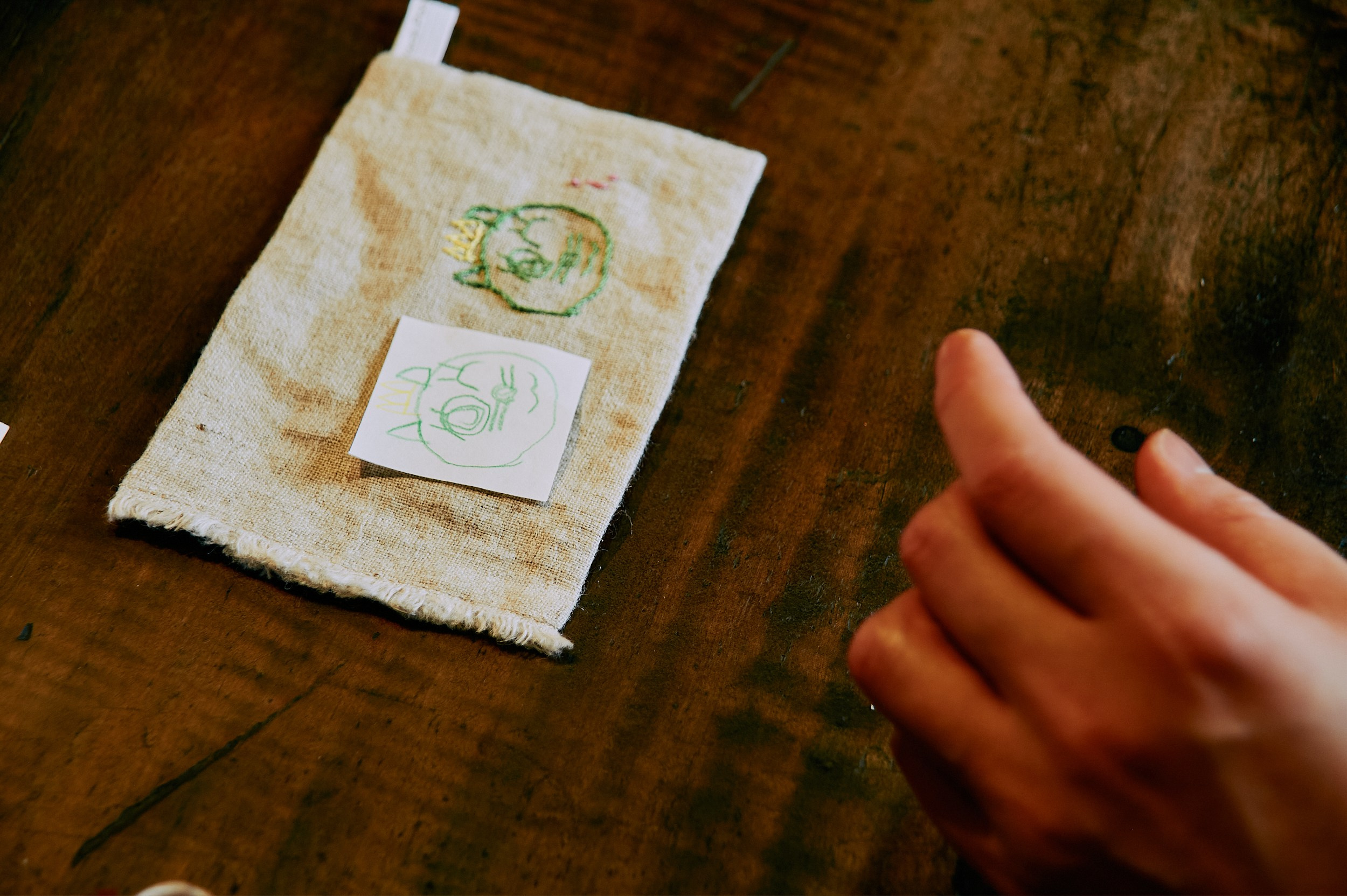 ライブ刺しゅうがやってきた ! !. MT