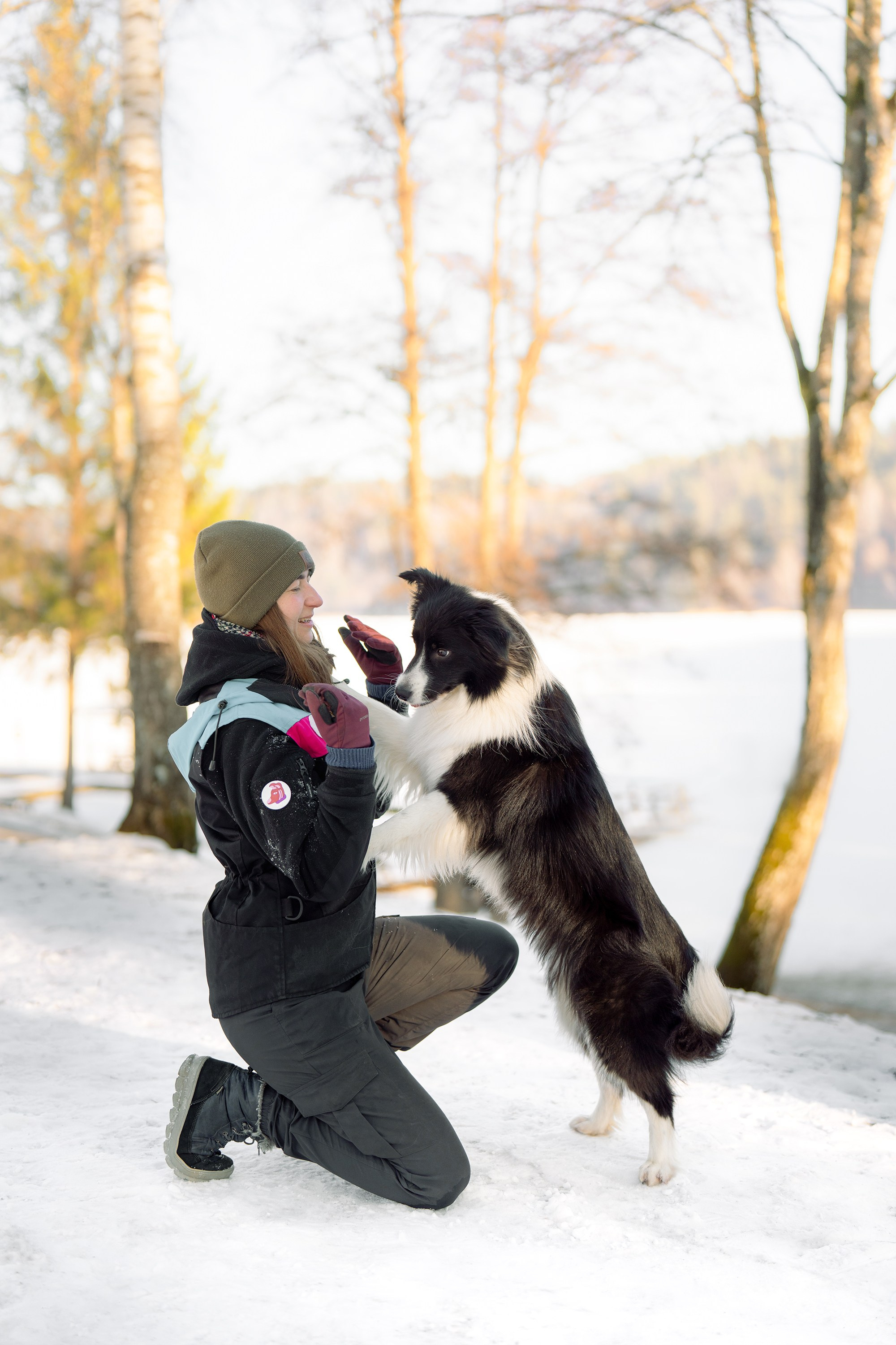 Gabija, Deka ir šaltas žiemos rytas. Vita Klimaševska ○ Fluffy Soulmate Photography