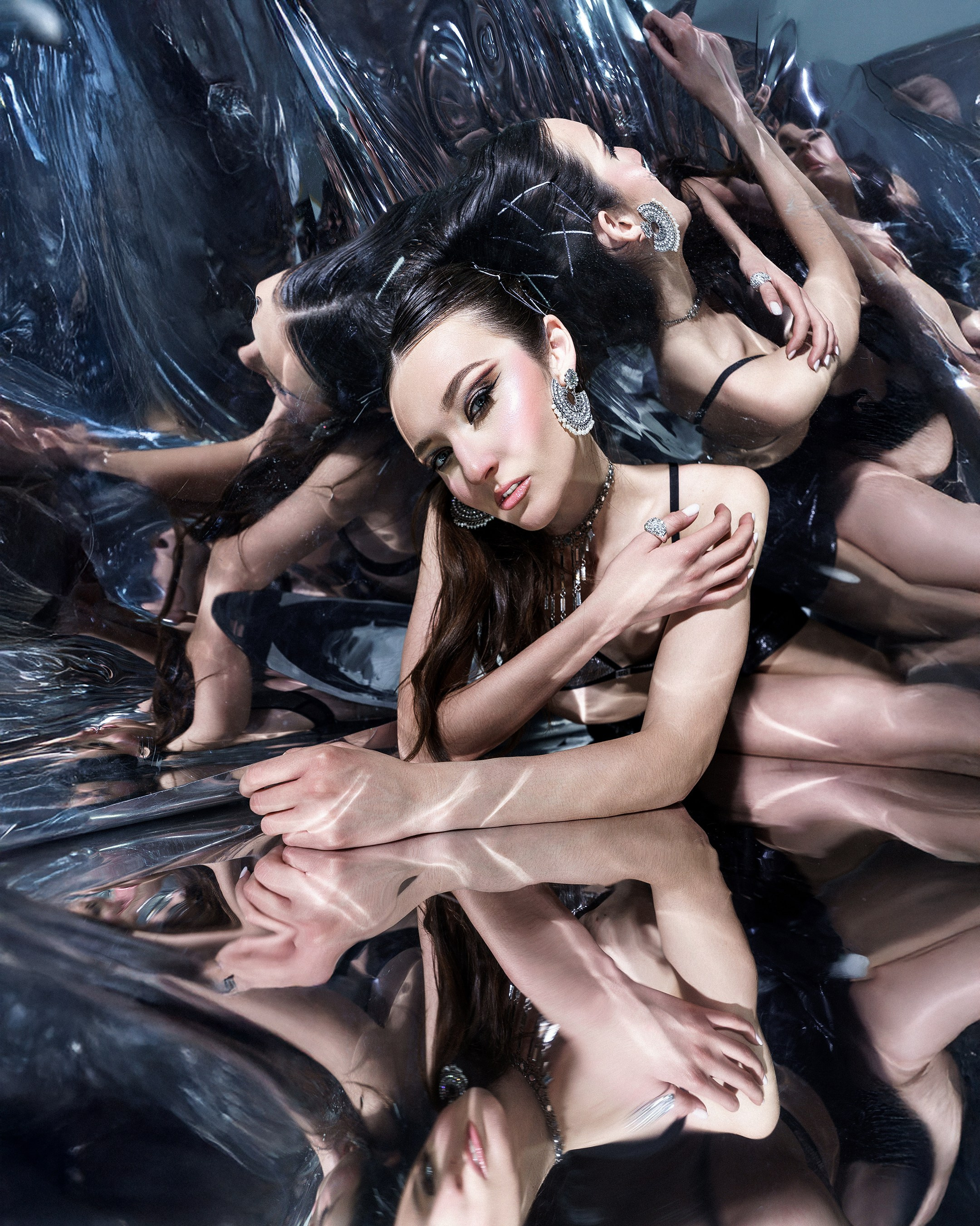 Kosmiczna fashion sesja zdjęciowa w Krakowie | Fotograf Dimston. Fotograf Kraków - Dimston